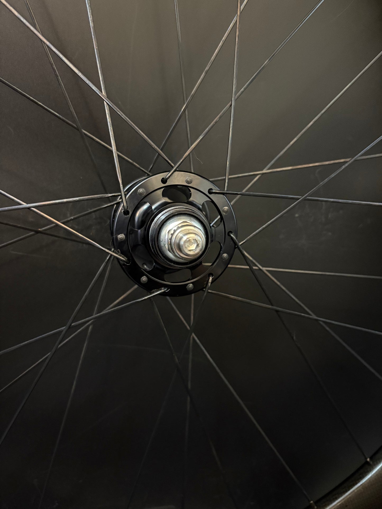 Unbranded Carbon 50mm / Paul Components HF Wheelset Black 28h