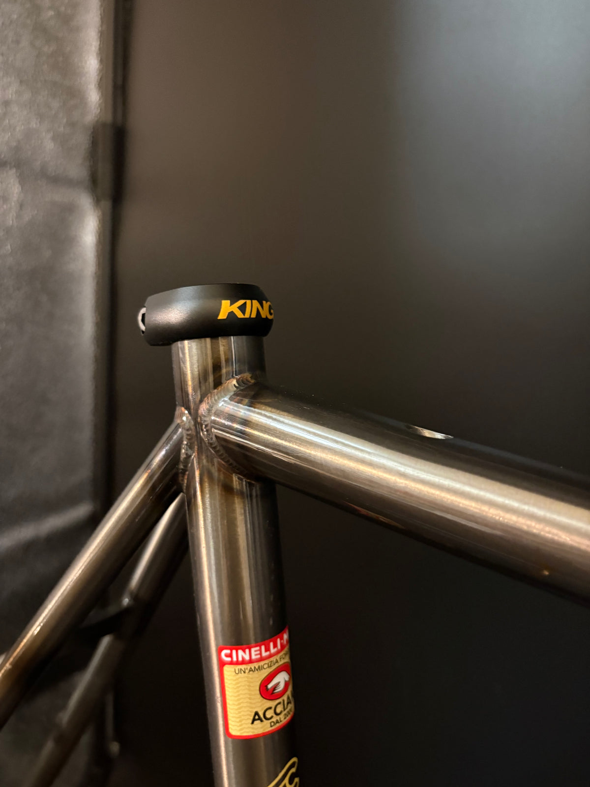 Cinelli Mash Work Frameset v2 Dark Smoke 56cm