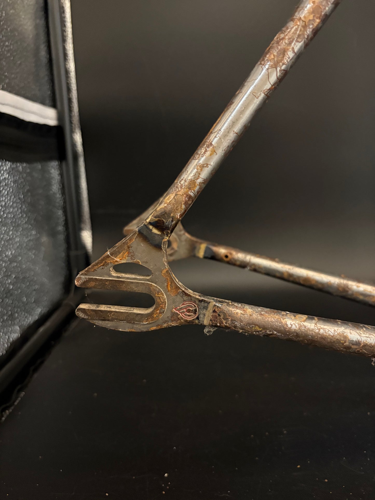 Chas’ Cinelli Mash Work Frameset Raw Prototype #2 55cm