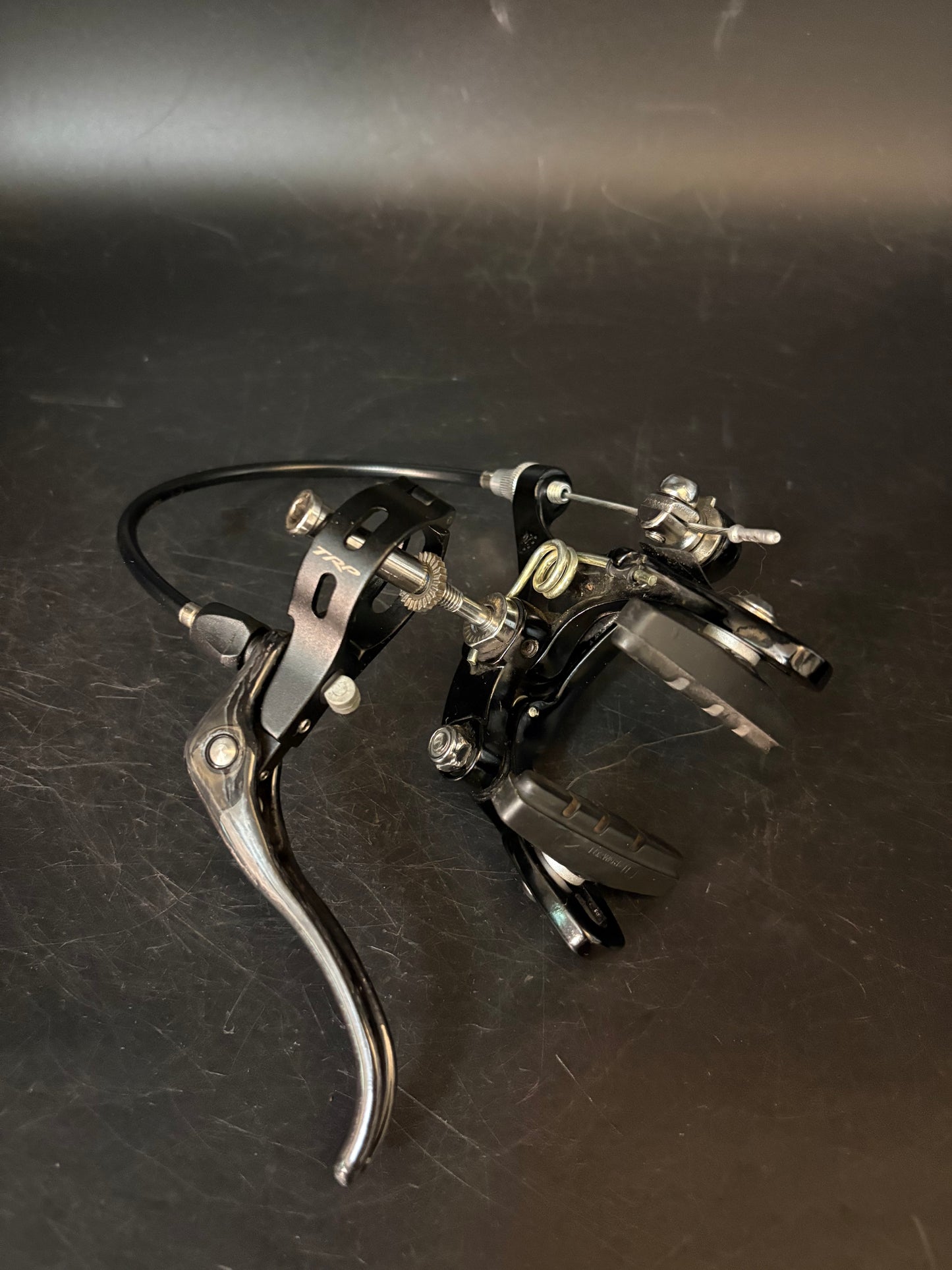 TRP Carbon / Dia Compe Front Brake Setup