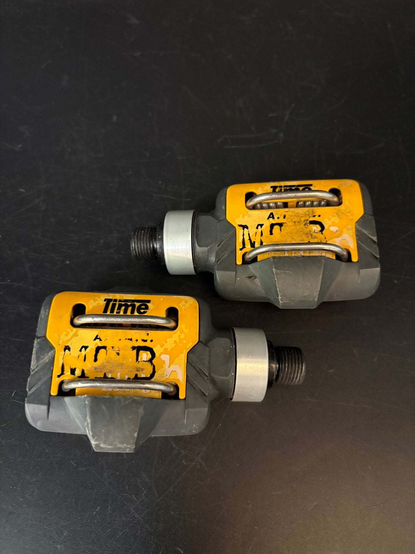 Time Atac MTB Clipless Pedals Yellow