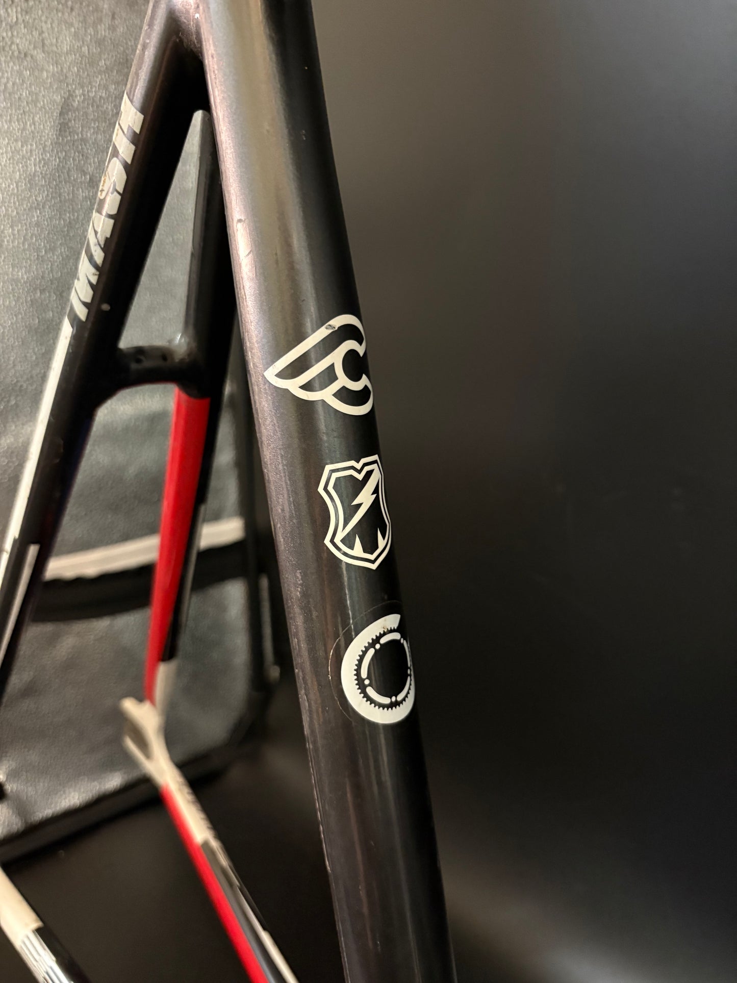 Chas’ Cinelli Mash Parallax Frameset White Prototype 55cm