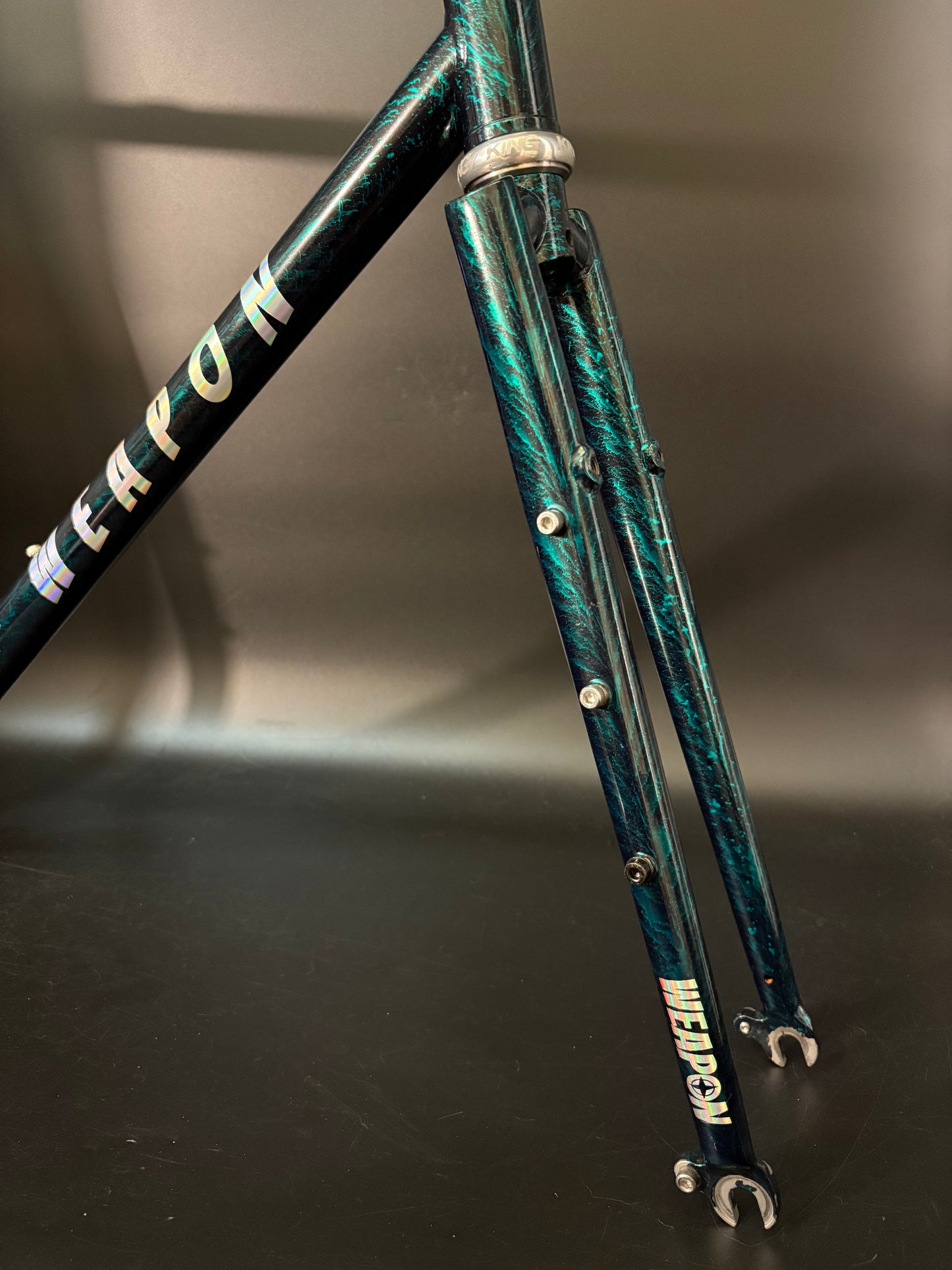 Weapon TC01 Frameset Marble Green XL 58cm