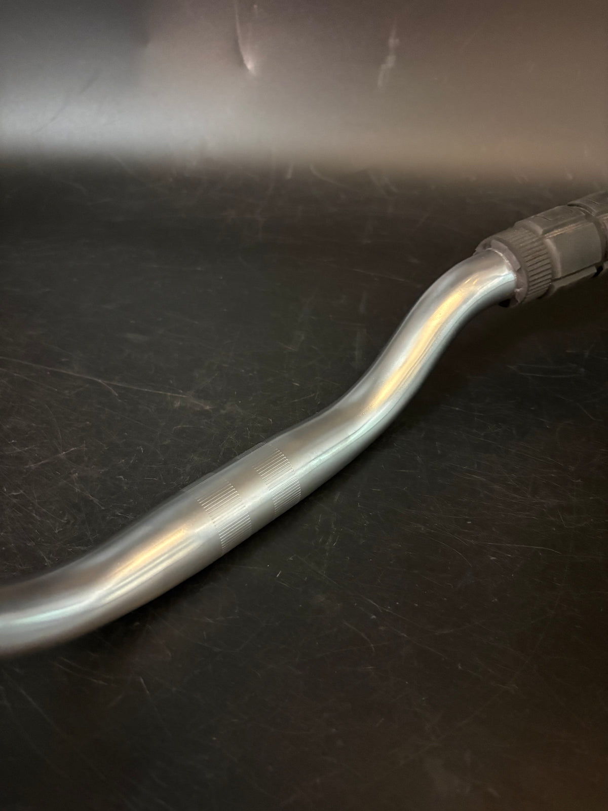 Unbranded Riser Handlebar Silver 500mm 25.4