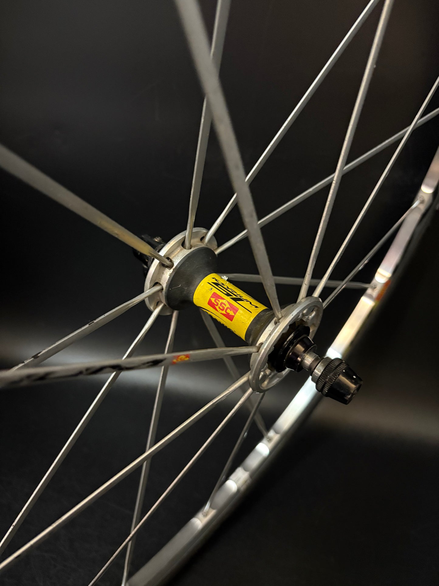 Mavic Kysrium Front Wheel Silver 18h