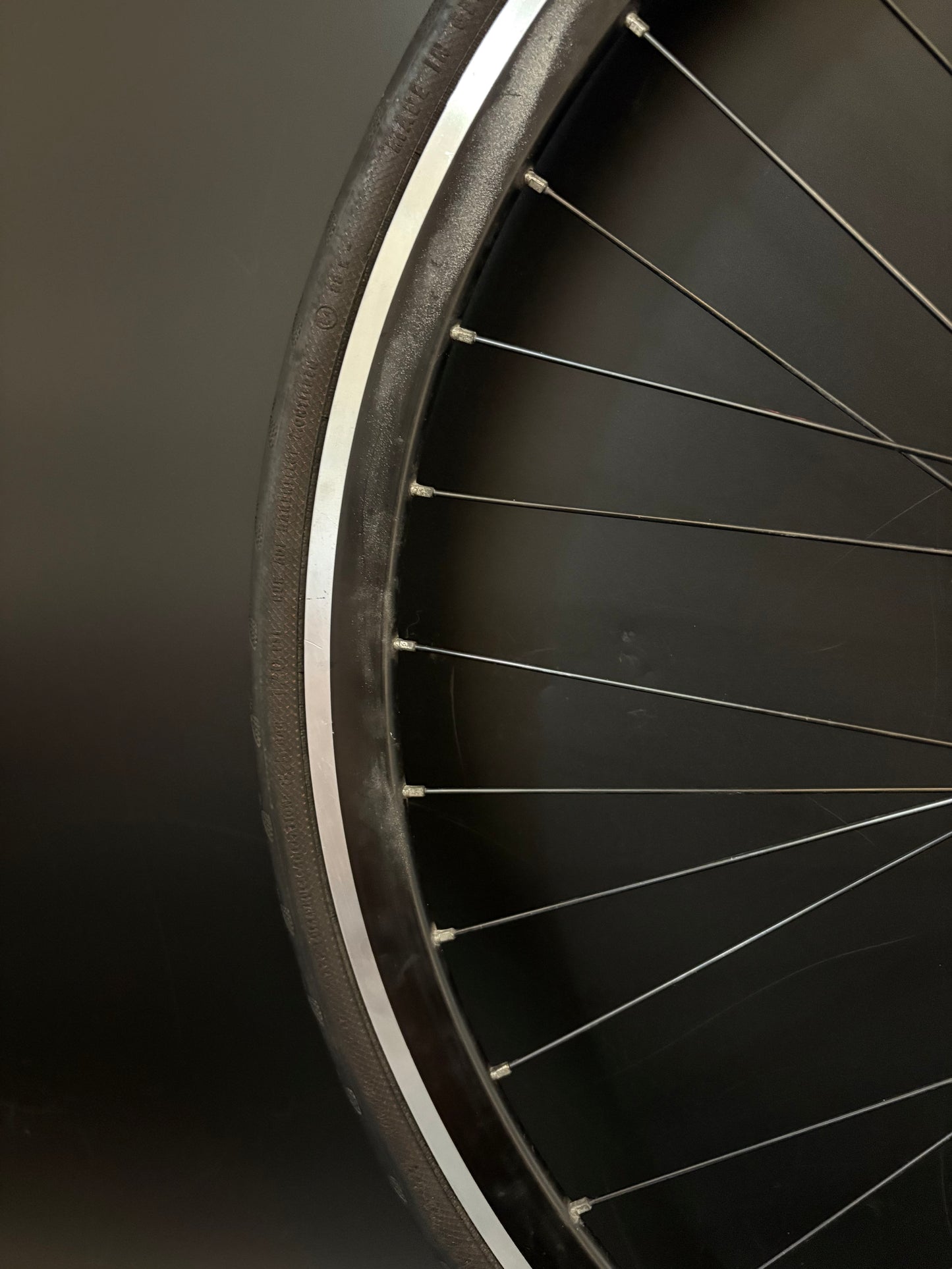 Deep V Machined Black / Surly Wheelset 36h