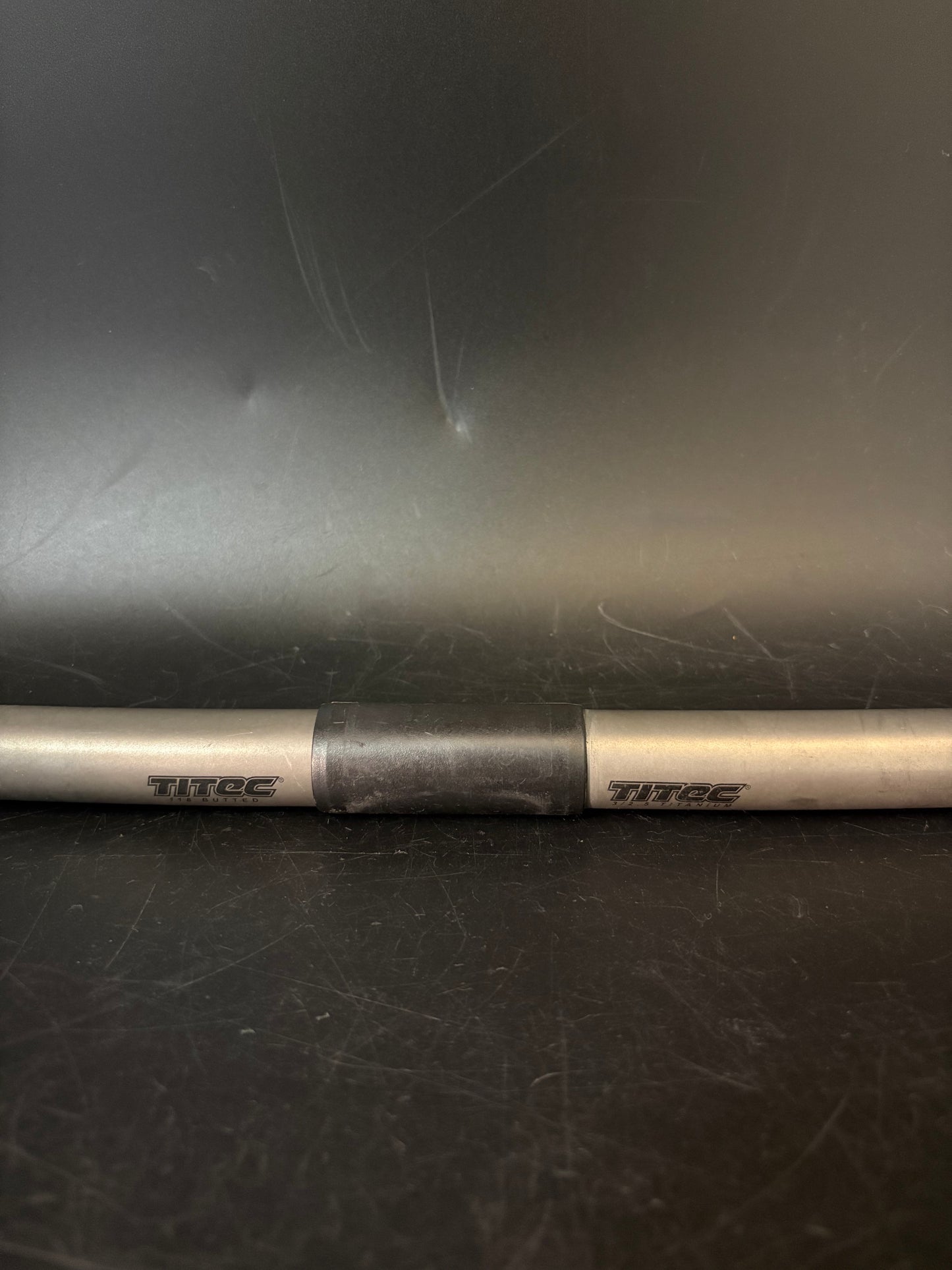 Titec Straight Handlebar Titanium 550mm 25.4