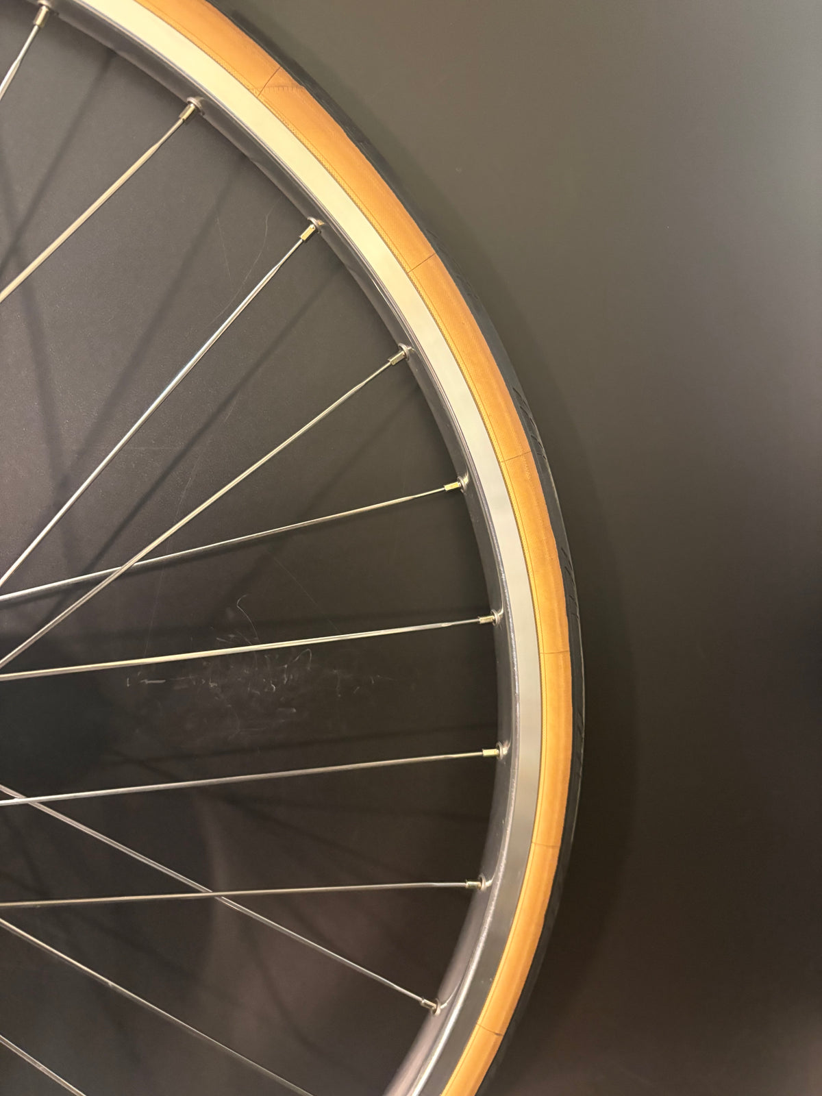 H Plus Son Tb14 / Dura Ace 7600 Wheelset Silver 32h