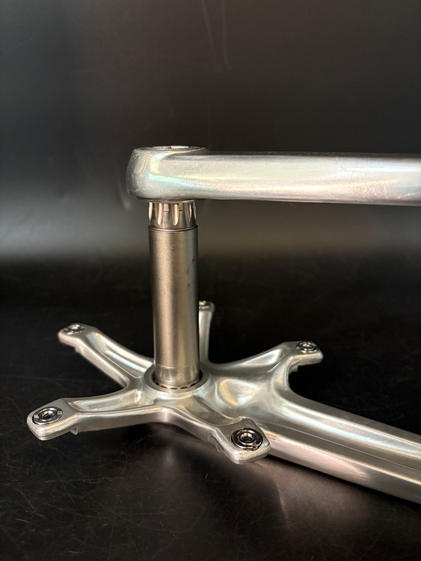 Sram Omnium Cranks Silver 167.5mm