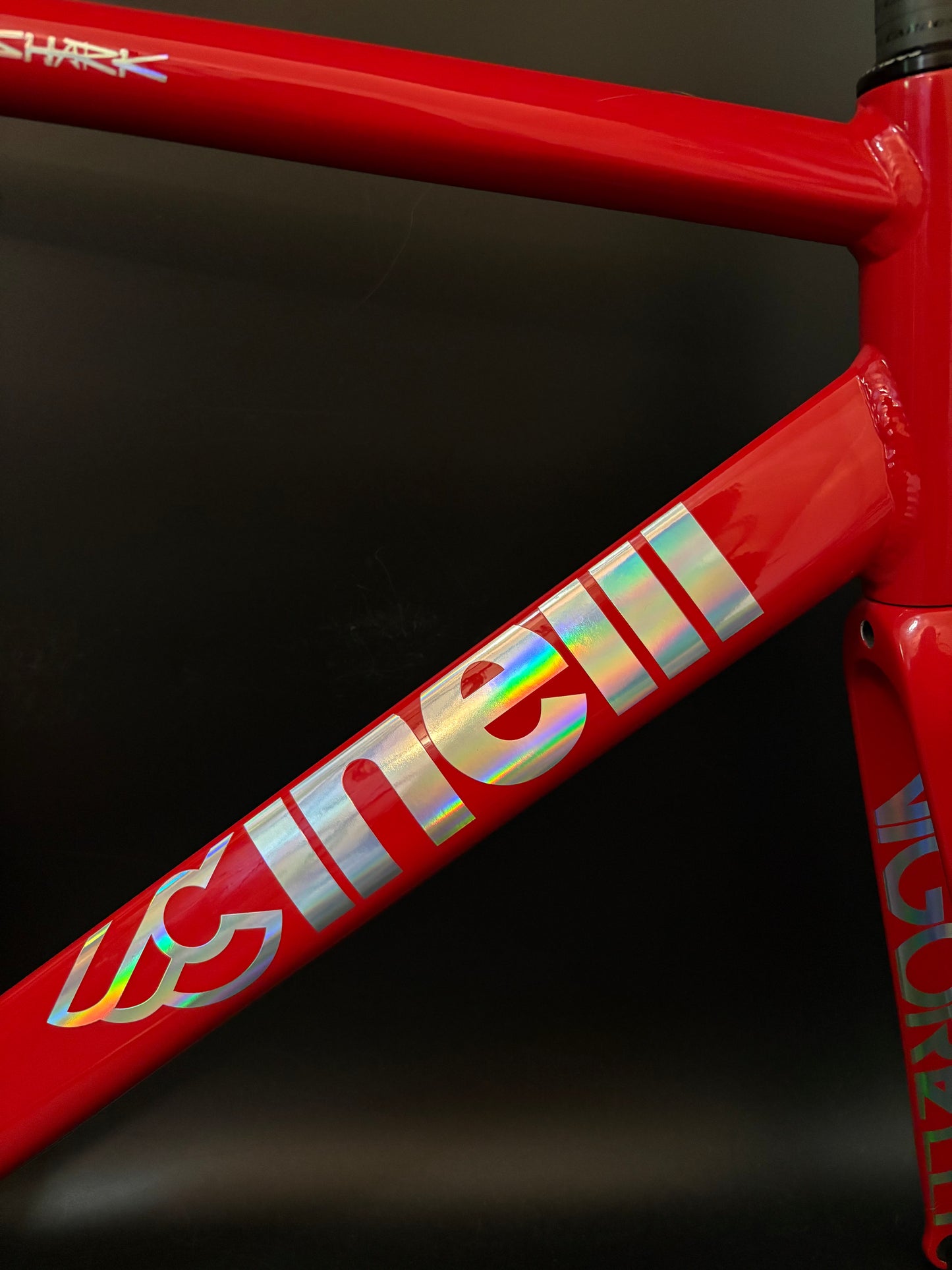 Cinelli Vigorelli Shark Frameset Red 56cm #1