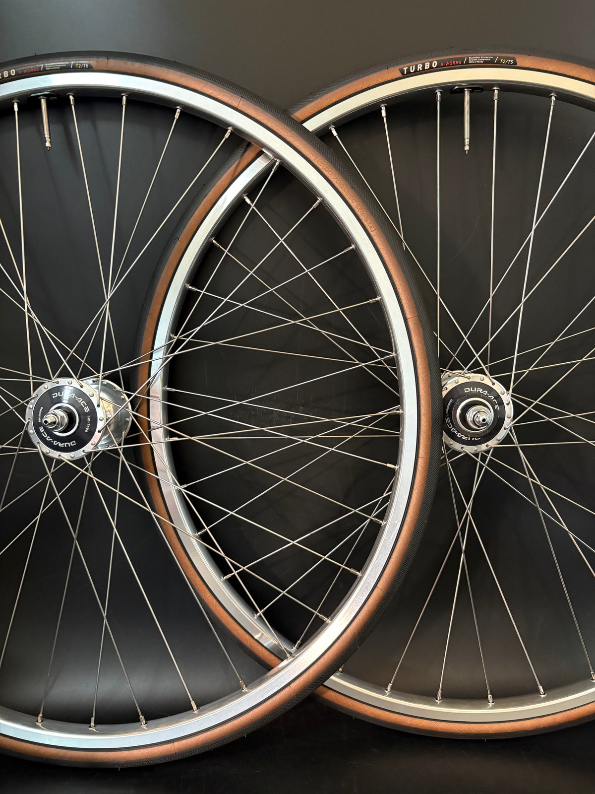 H Plus Son Tb14 Silver / Dura Ace Wheelset 36h