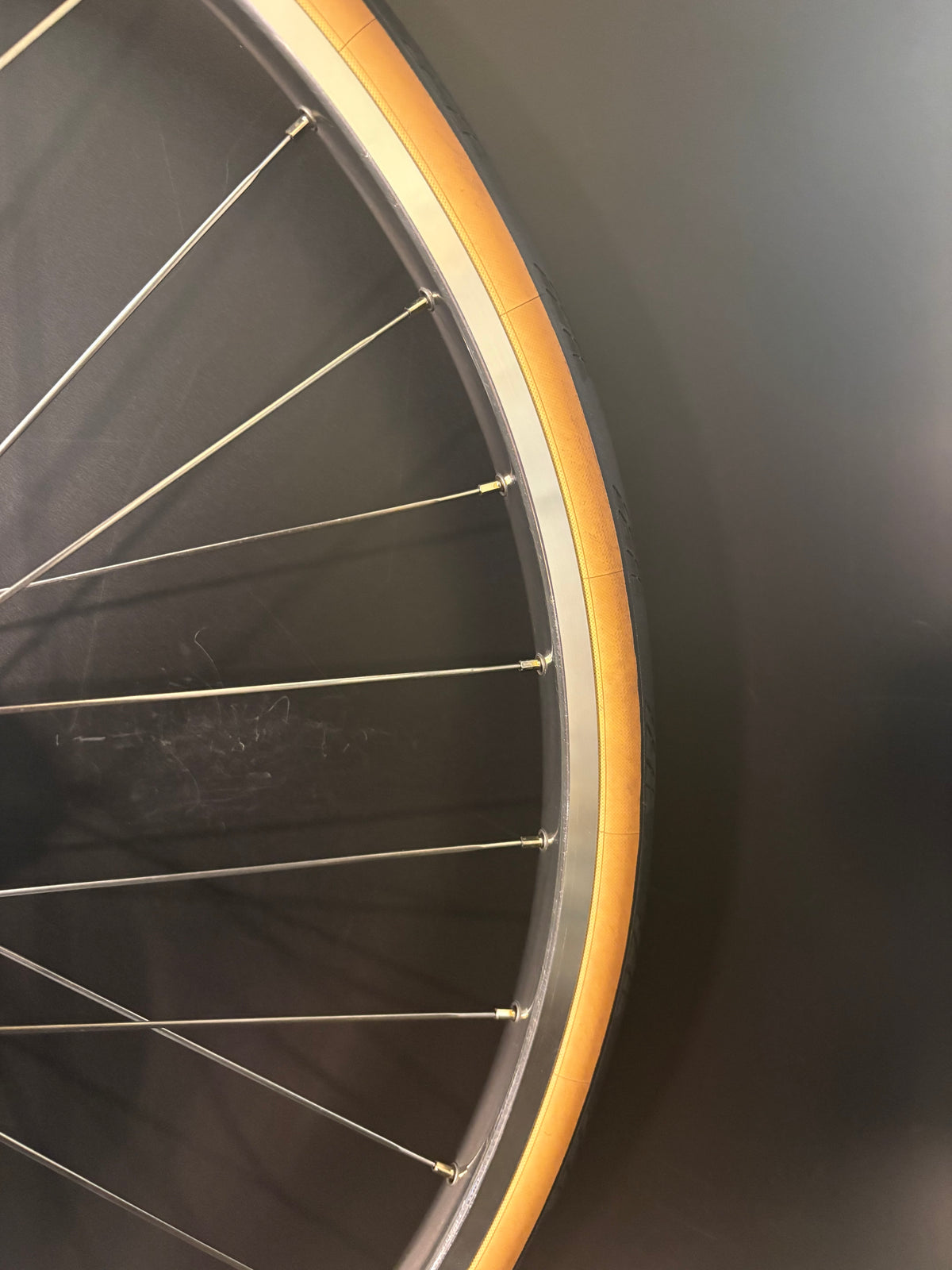 H Plus Son Tb14 / Dura Ace 7600 Wheelset Silver 32h