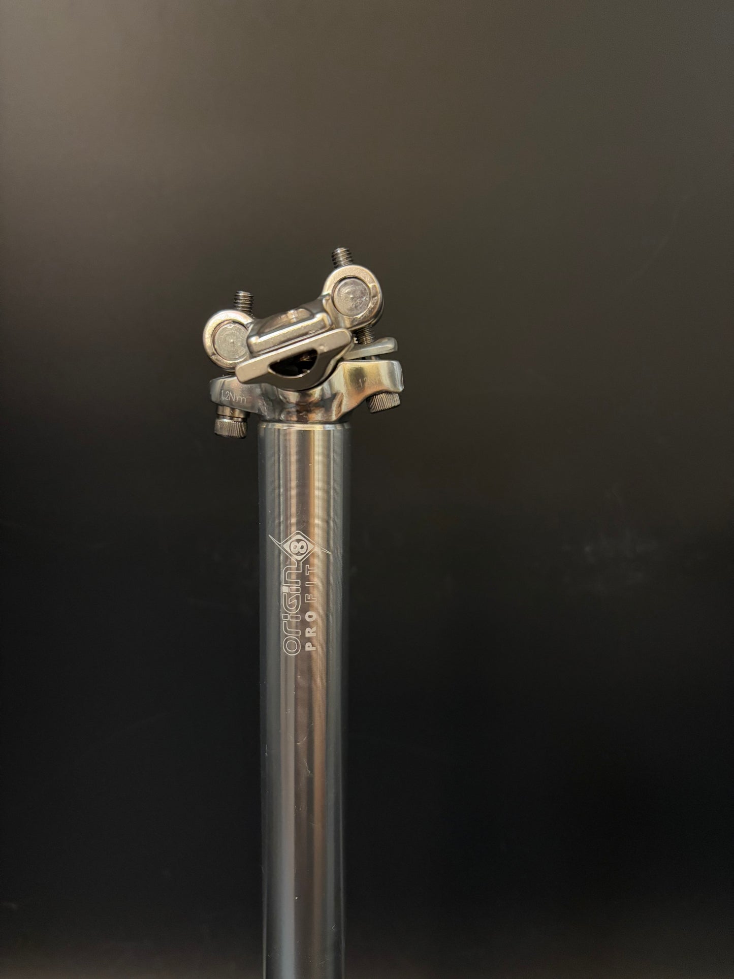 Origin 8 Pro Fit Seatpost Silver 27.2 400mm