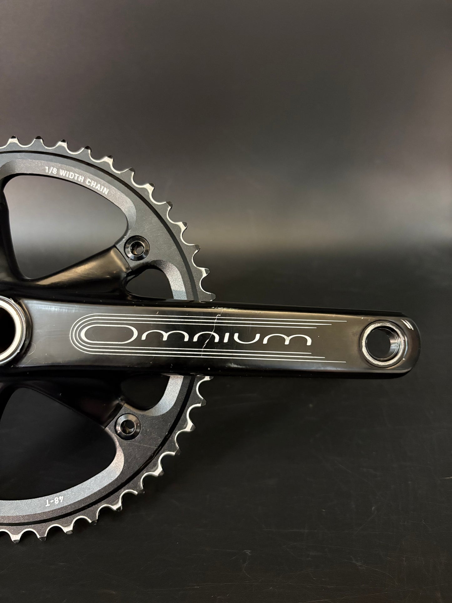 Sram Omnium Crankset Black 170mm 48t