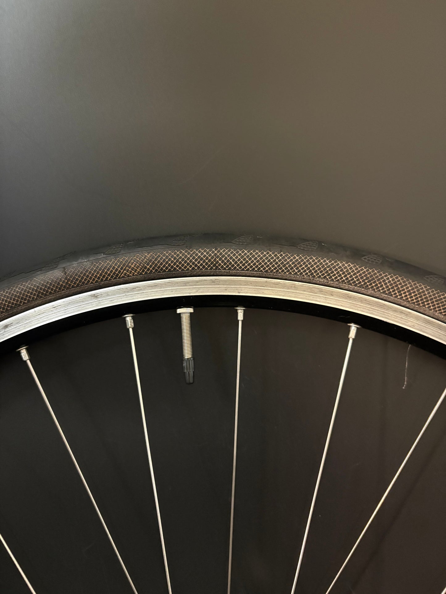 Mavic Open Pro Black / Dura Ace LF 7710 Wheelset 28h