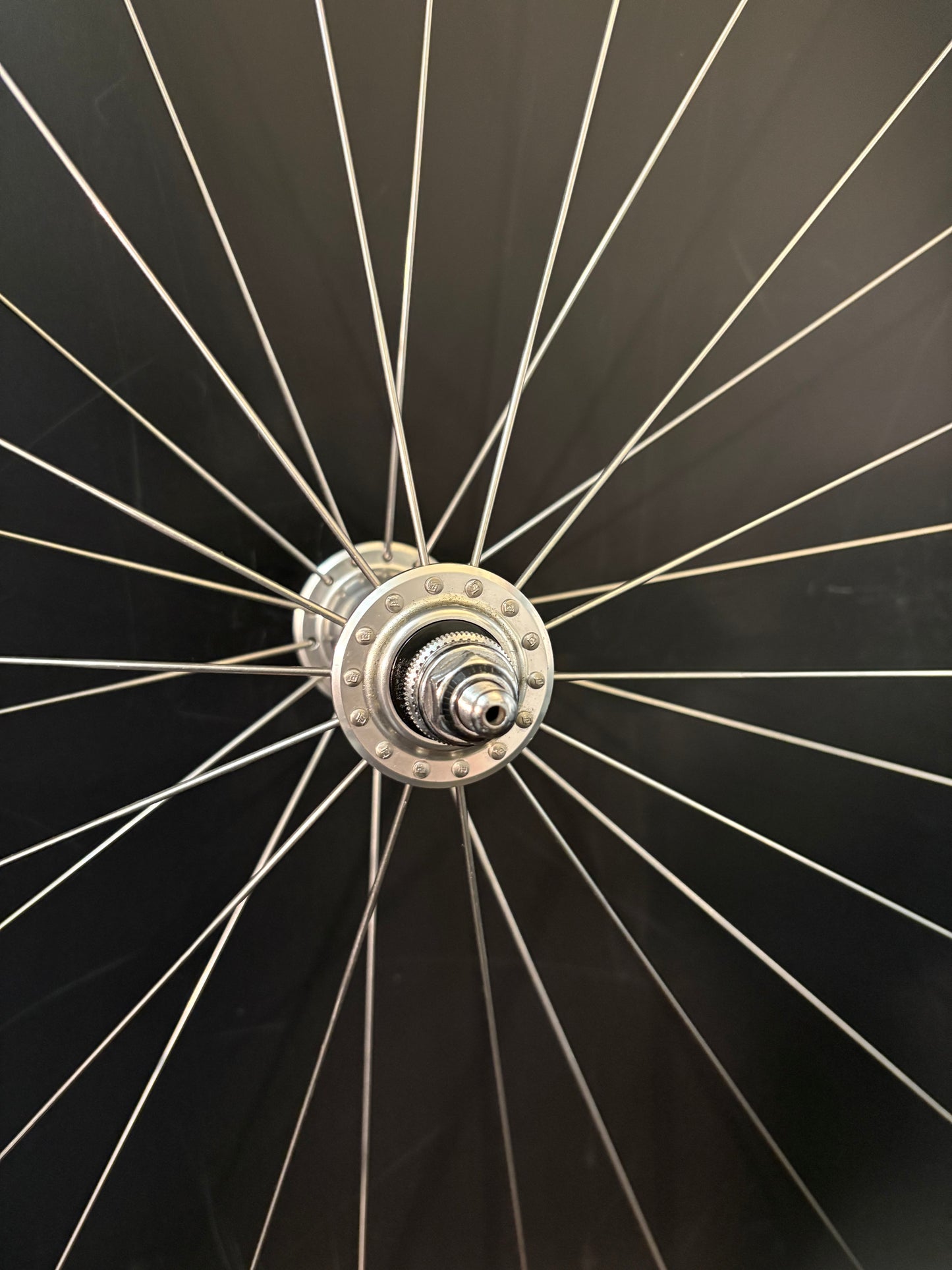 Mavic Open Pro Black / Dura Ace 7710 Wheelset 28h