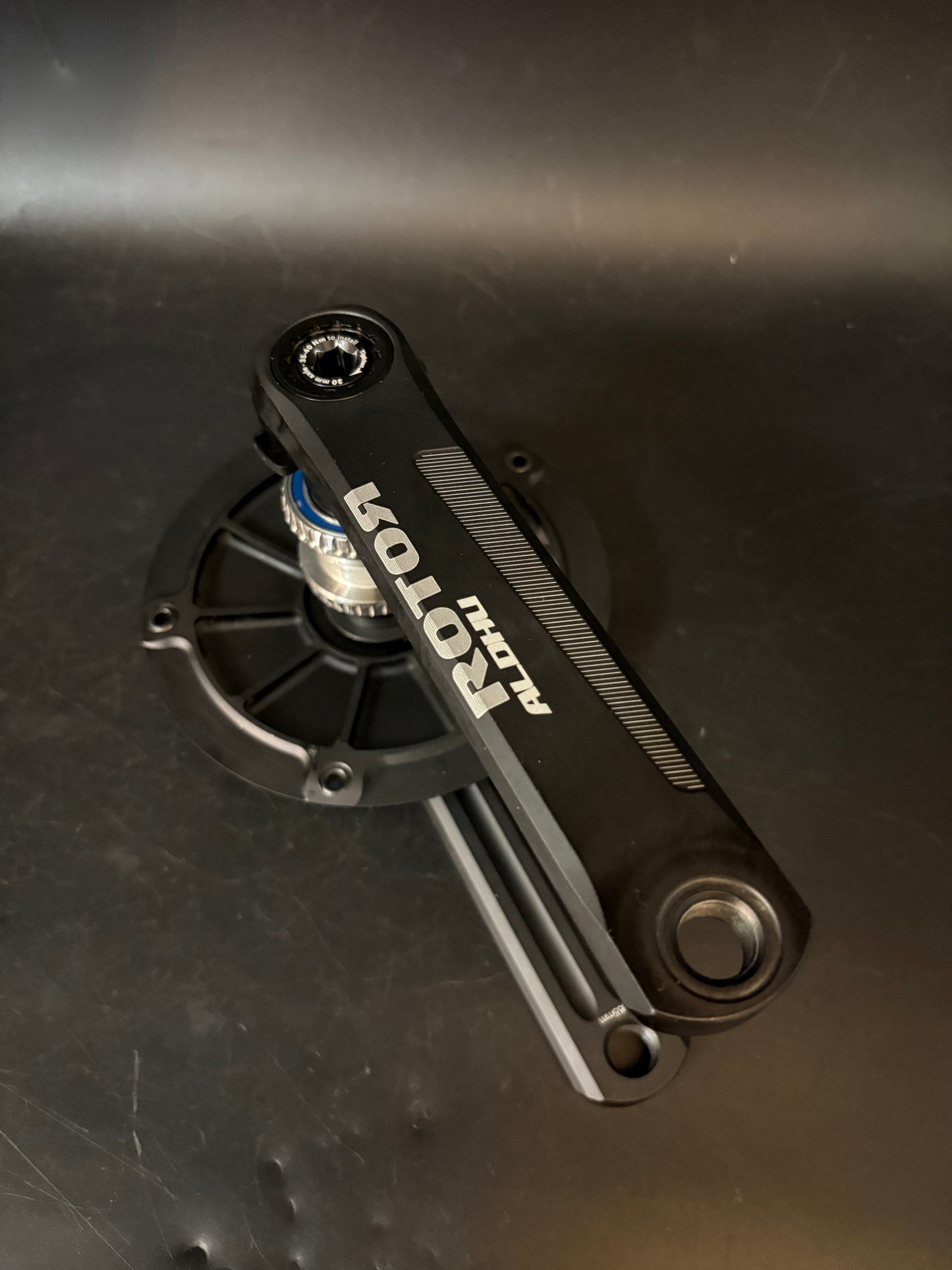 Rotor Aldhu Crankset Black 165mm
