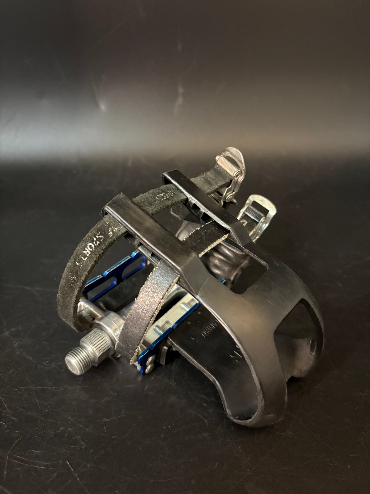 MKS Sylvan Pedals Blue / Double Straps Pedal Setup