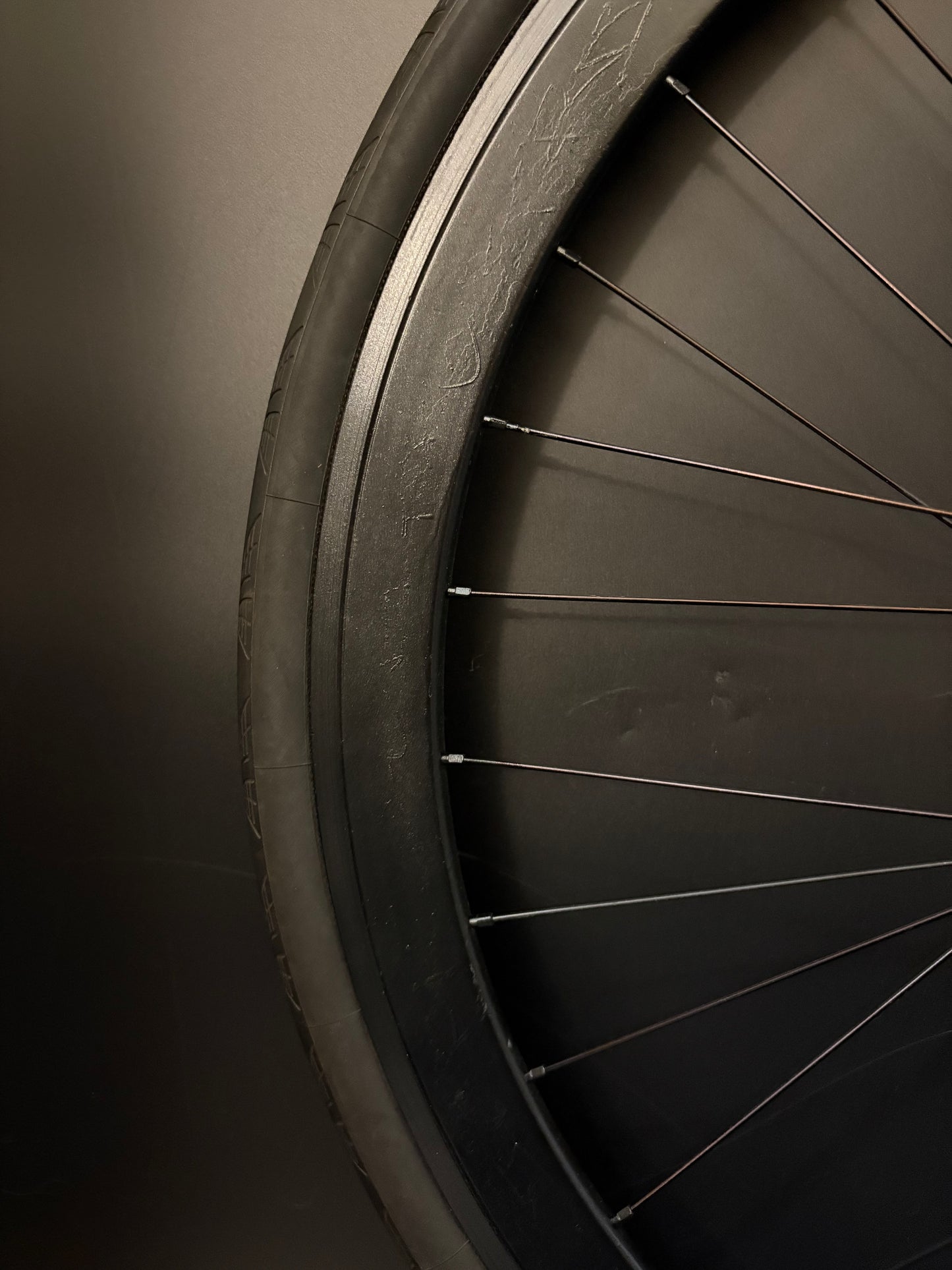 H Plus Son SL42 Black / Phil Wood White Front Wheel 32h