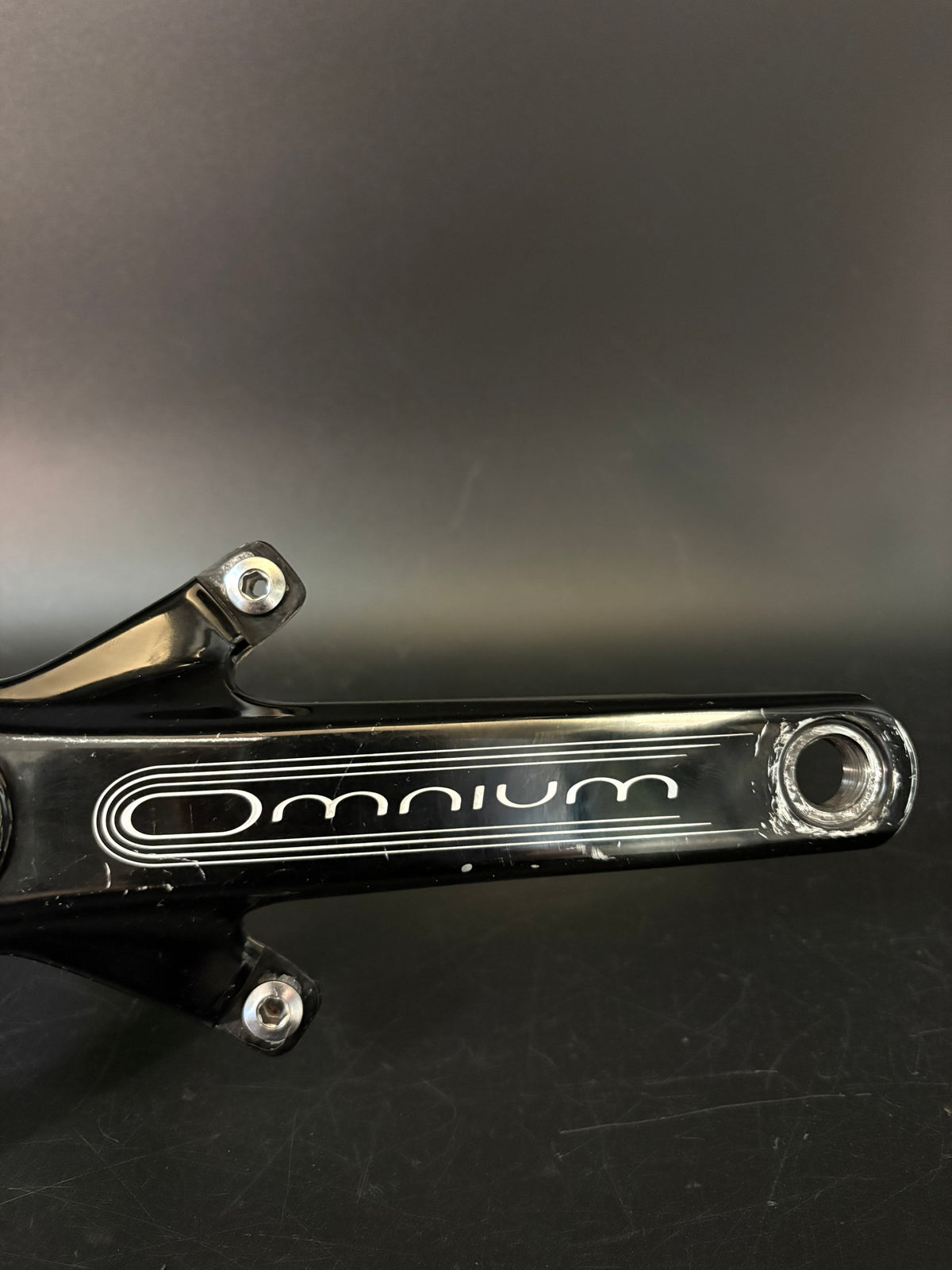 Sram Omnium Cranks Black/Silver 165mm