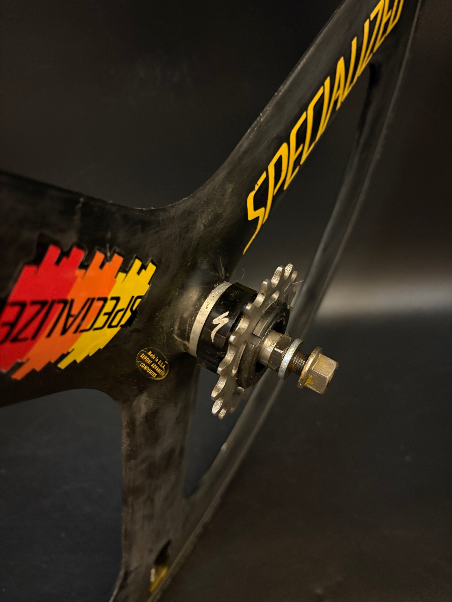 Specialized Tri Spoke Clincher Rear Wheel w/ Factory Adapter