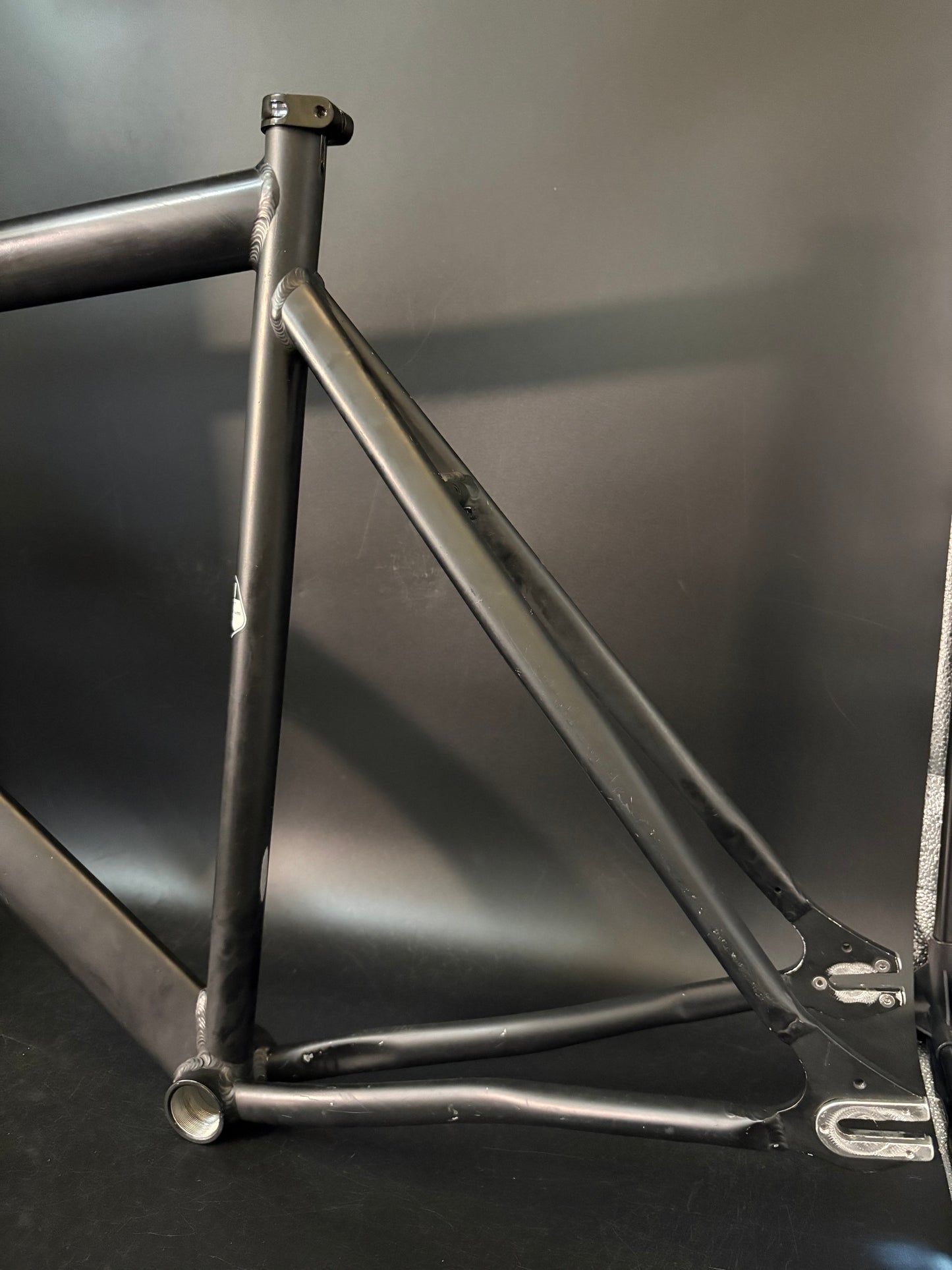 Leader 721 Frameset Black 58cm