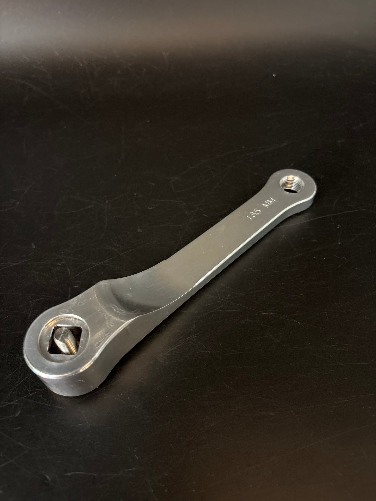 Phil Wood Track Crankset Silver 165mm 48t