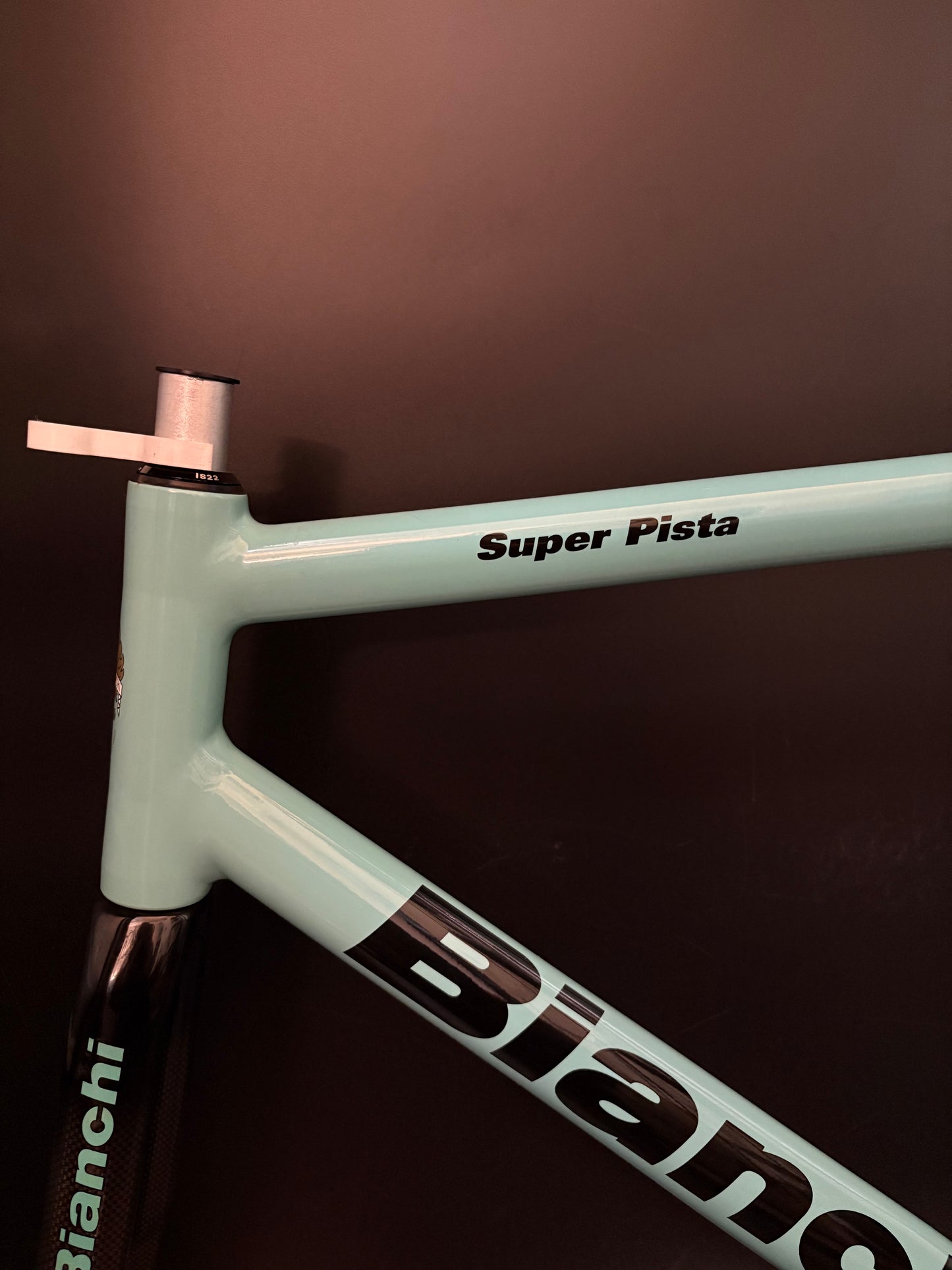 Bianchi Super Pista Frameset Celeste 59cm
