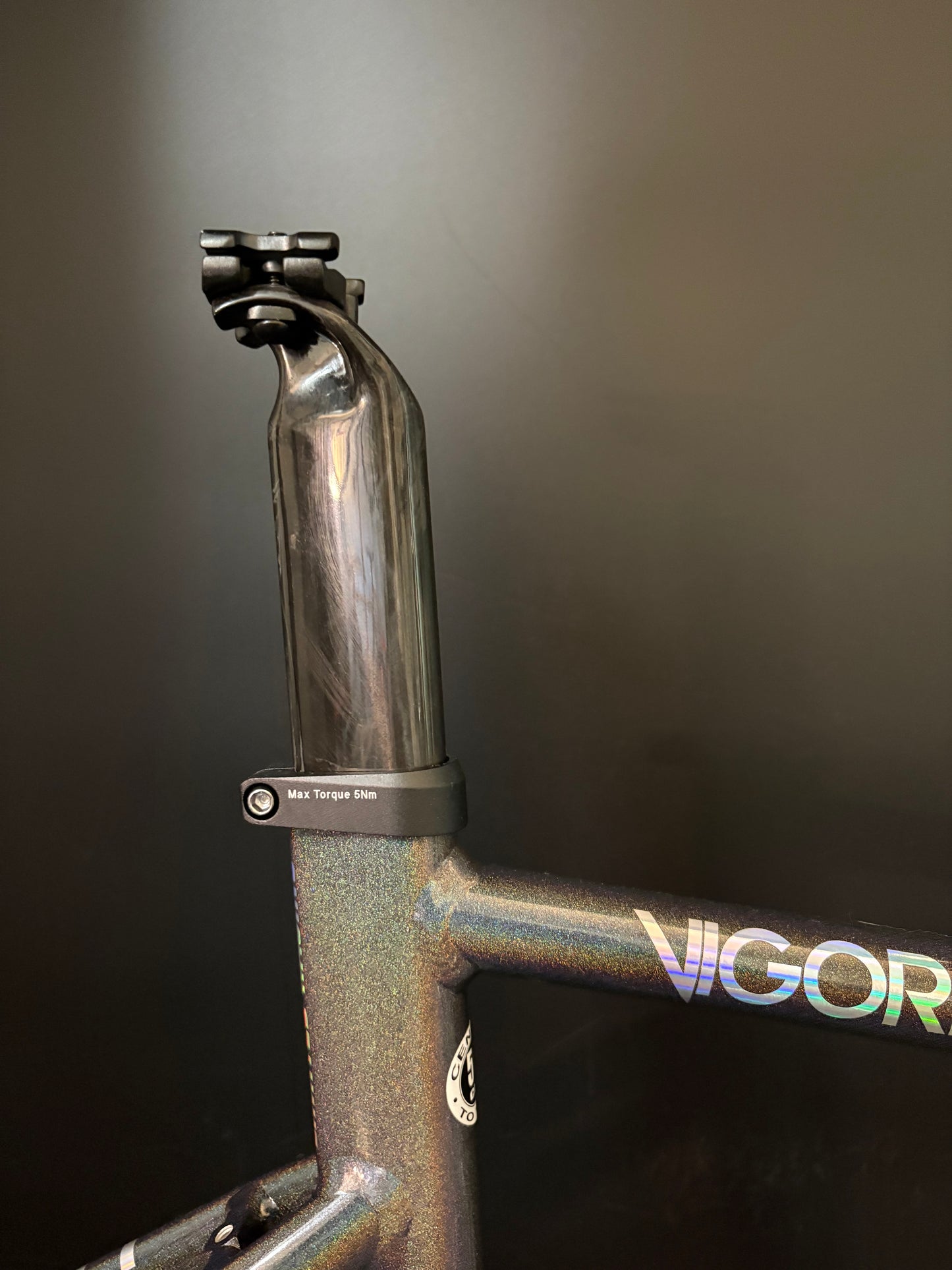 NEW Cinelli Vigorelli Shark Frameset Rainbow Sparkle 50cm XS