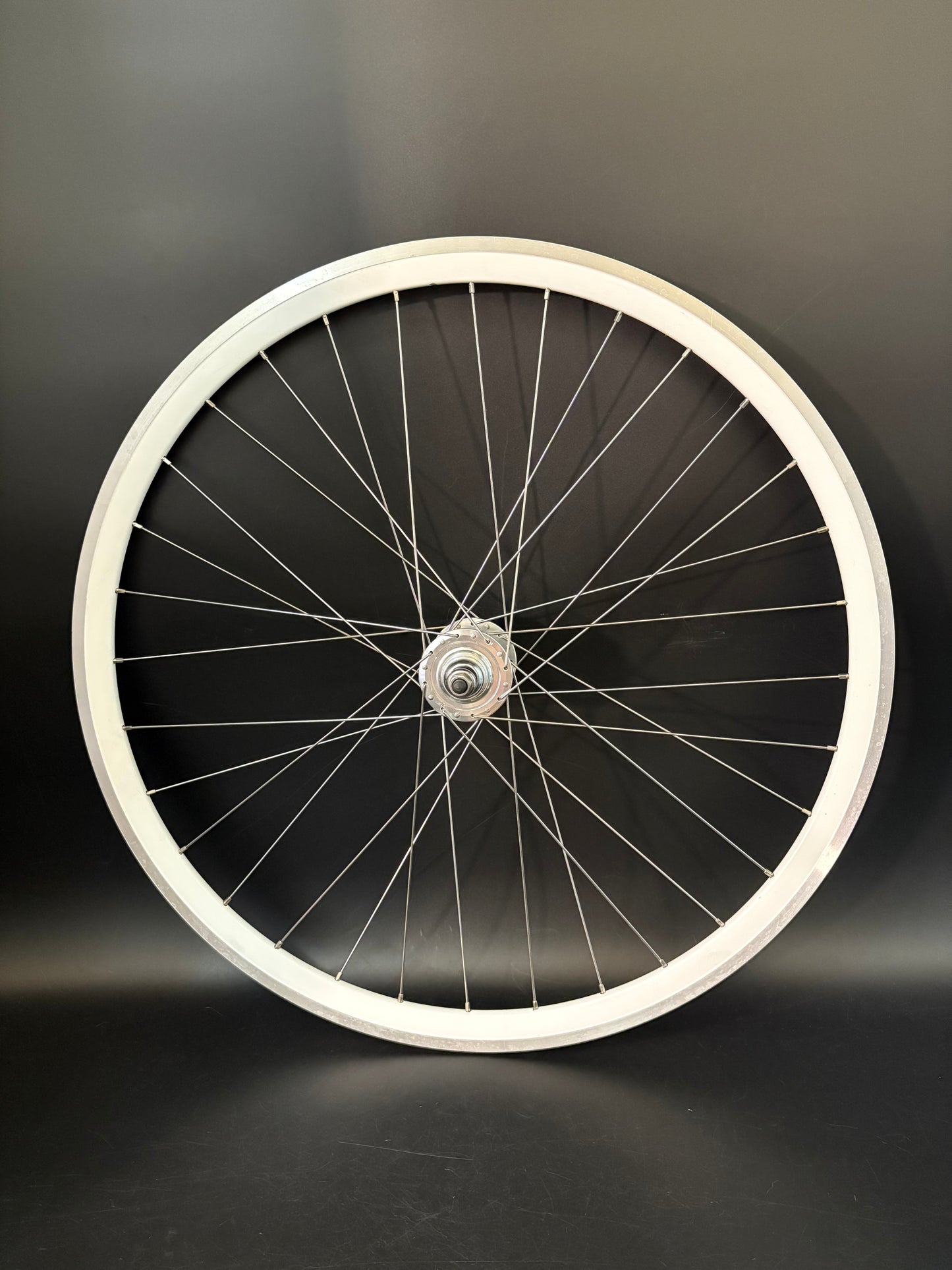 Shroom Components White Machined Wheelset 32h