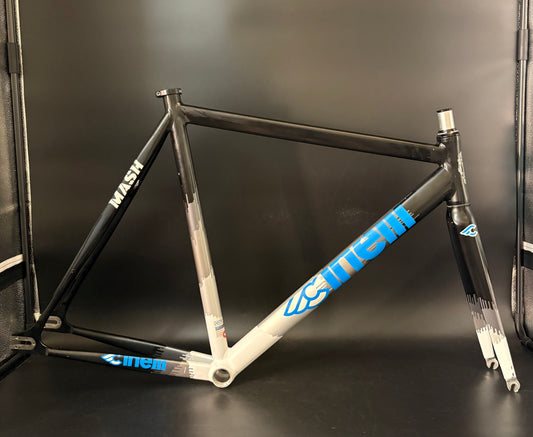 Cinelli Mash Histogram Frameset Black/Blue 55cm Large