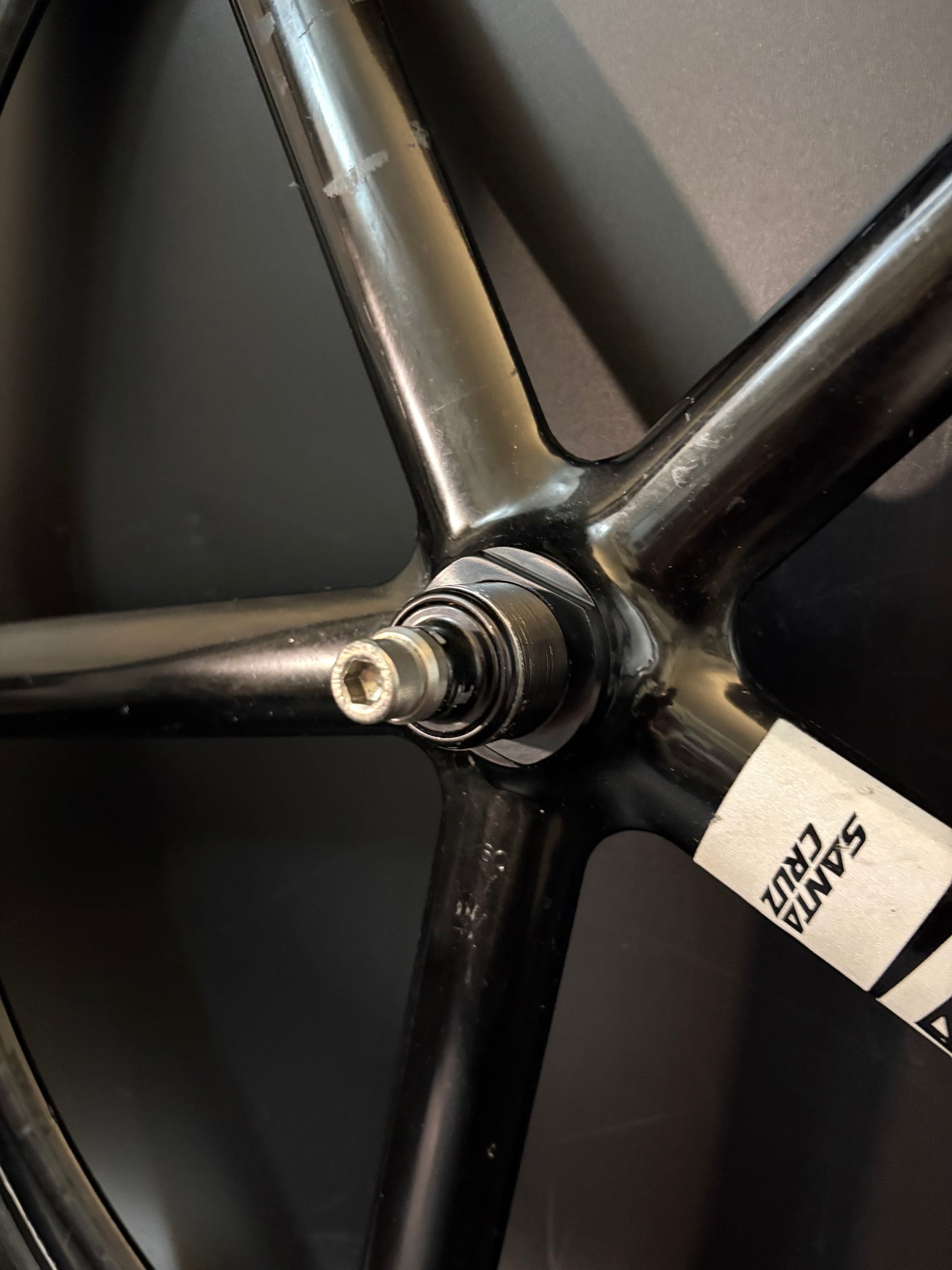 Aerospoke Rear Wheel Black