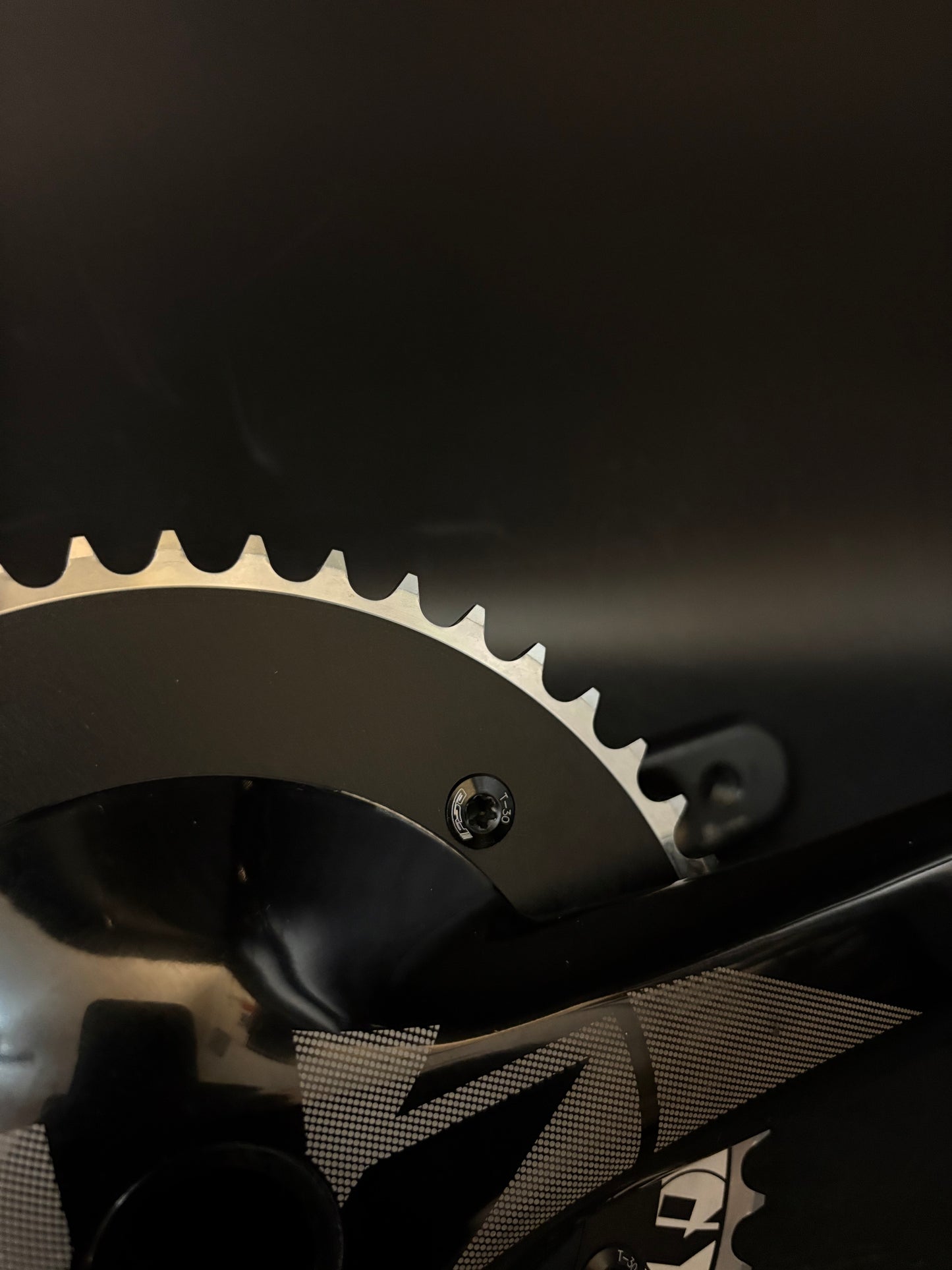 Vision Evo Track Crankset Black 165mm 49t