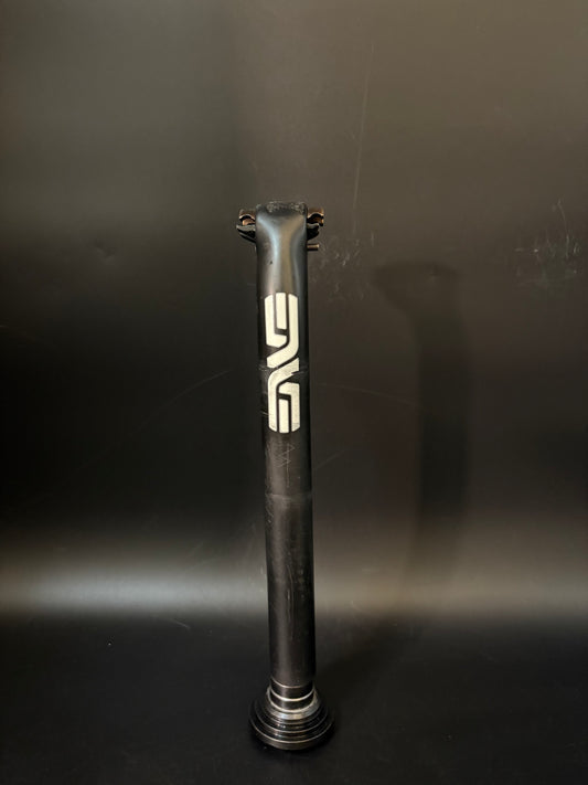 Enve White Logo Setback Seatpost Carbon 31.6 300mm