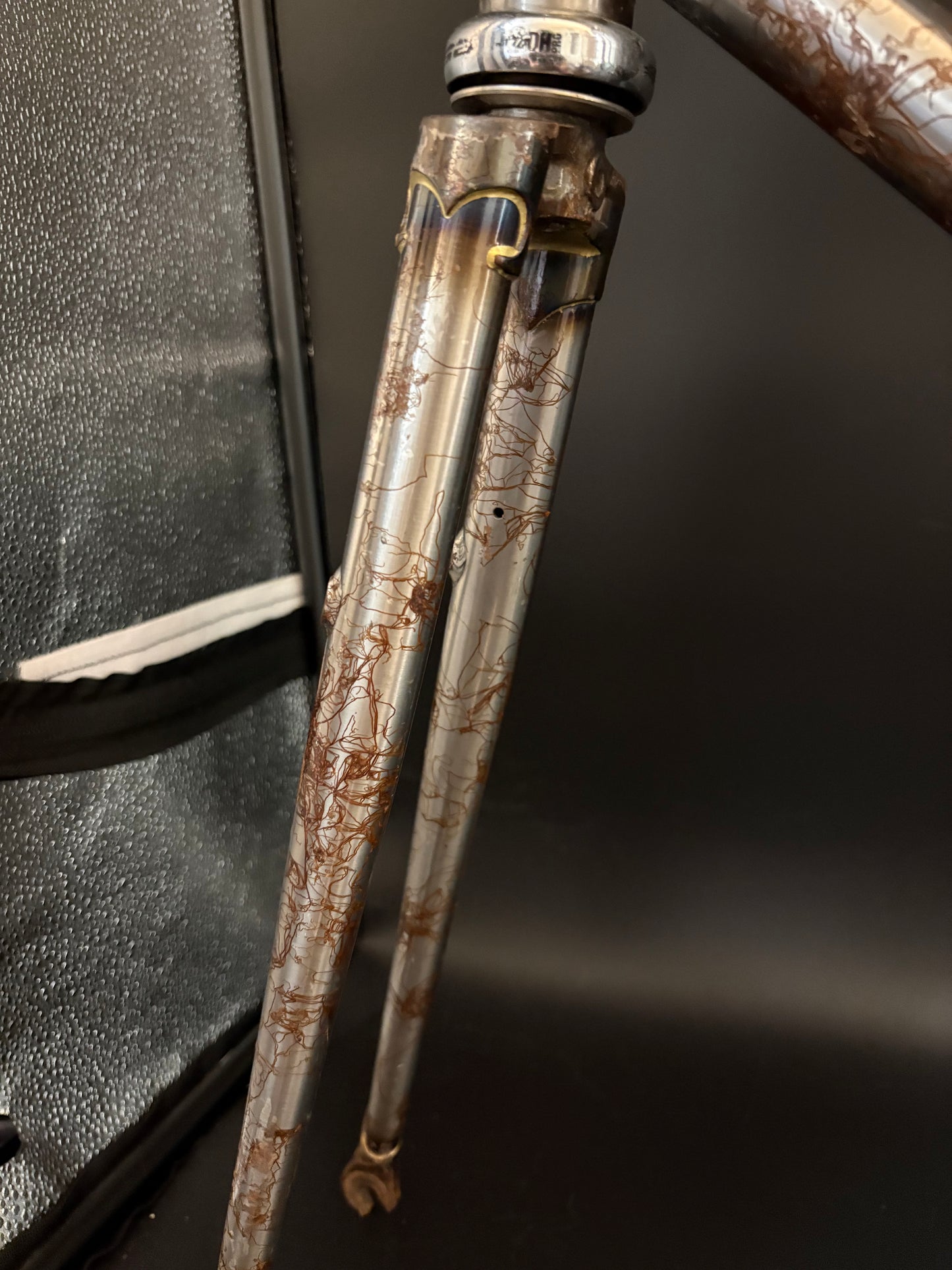 Chas’ Cinelli Mash Work Frameset Raw Prototype #1 55cm