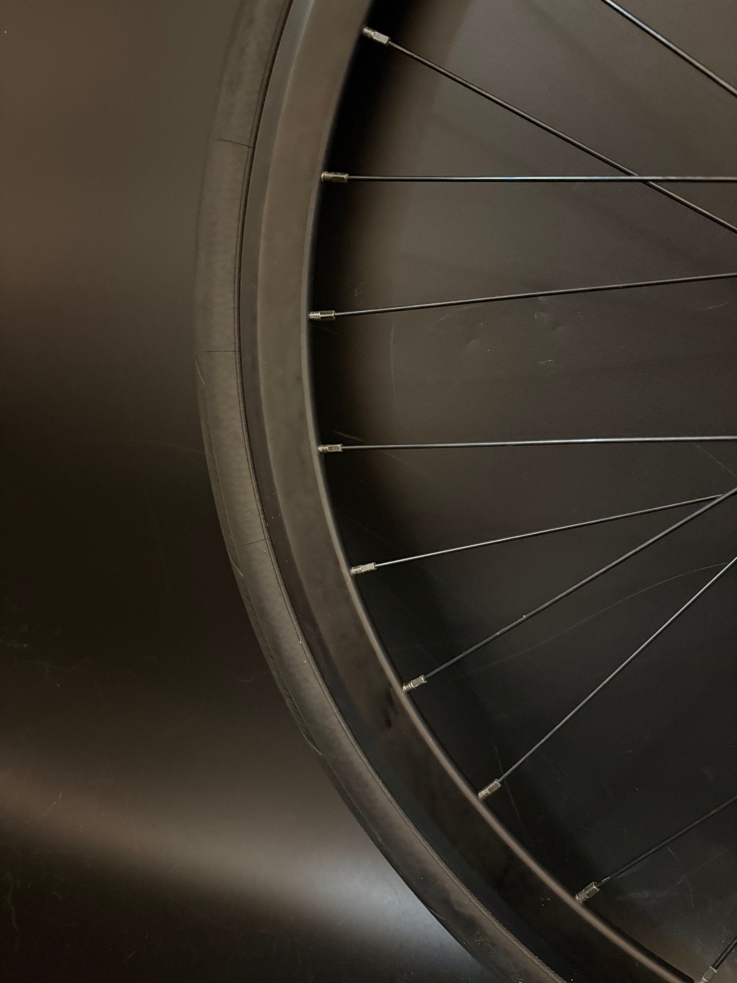 Velocity Deep V / Origin 8 Front Wheel Black 32h