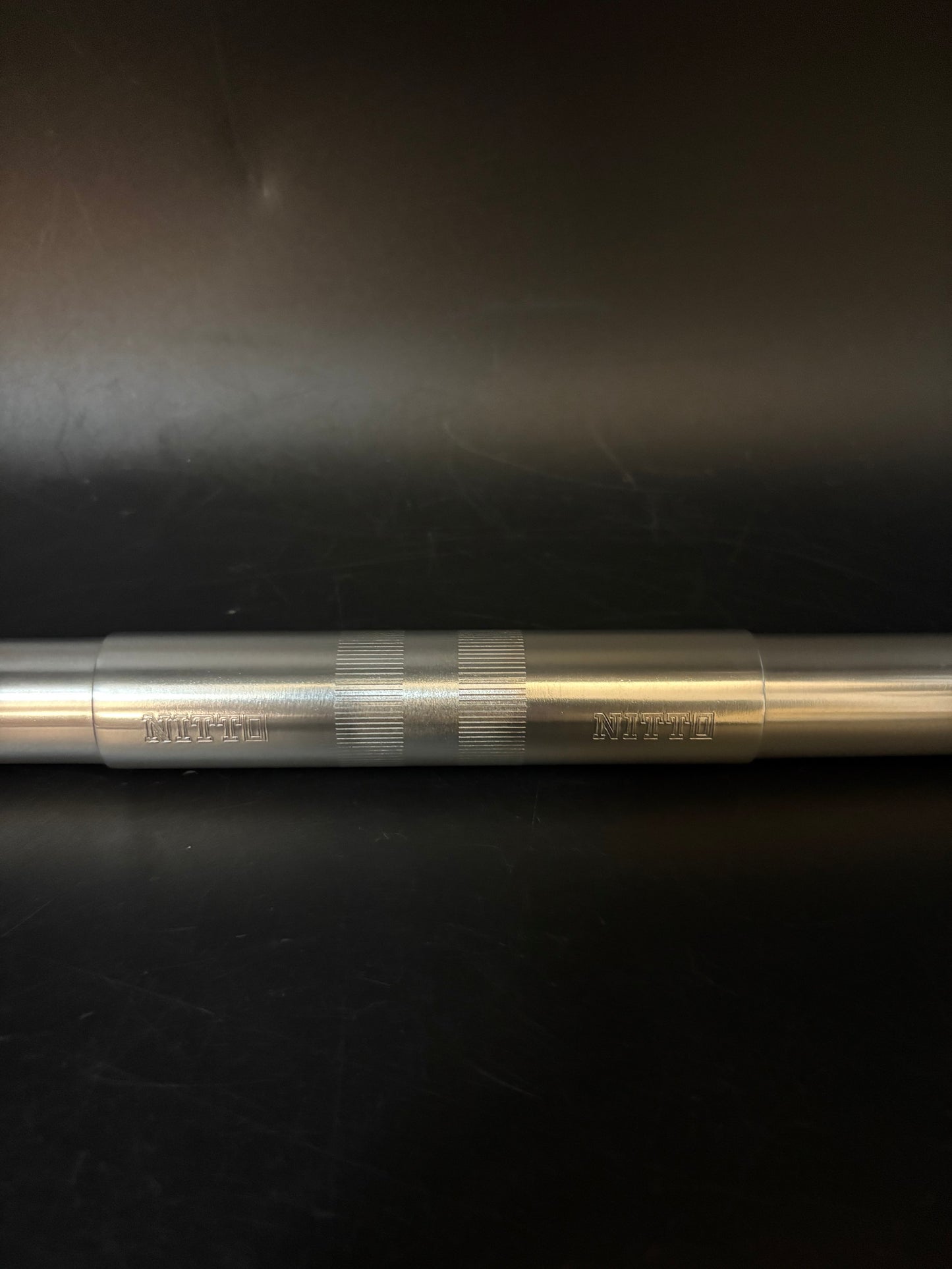 NEW Nitto RB018 Bullhorn Handlebar Silver 38cm 26.0