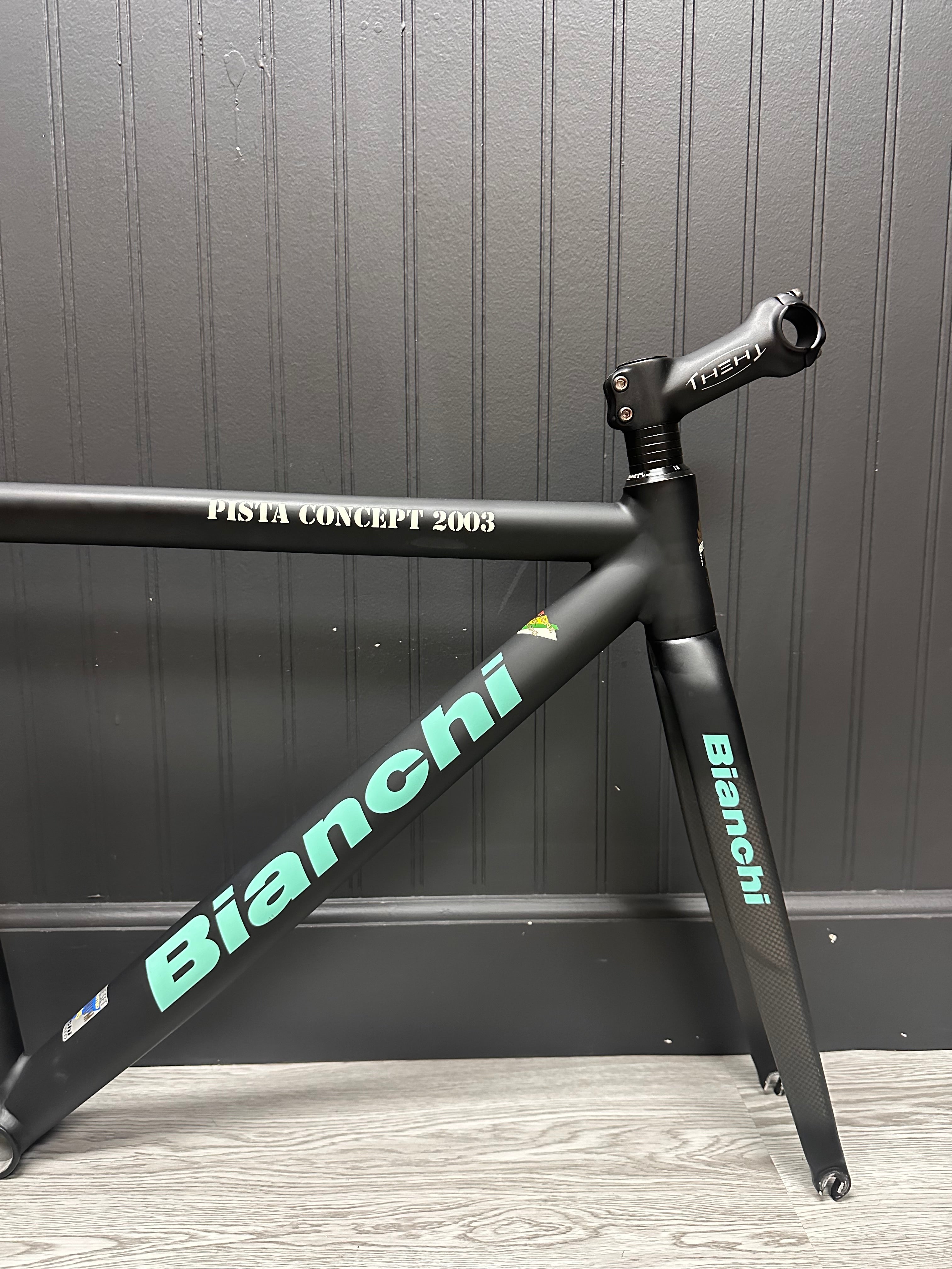 Bianchi Pista Concept Black 2003 49cm – Track Lab