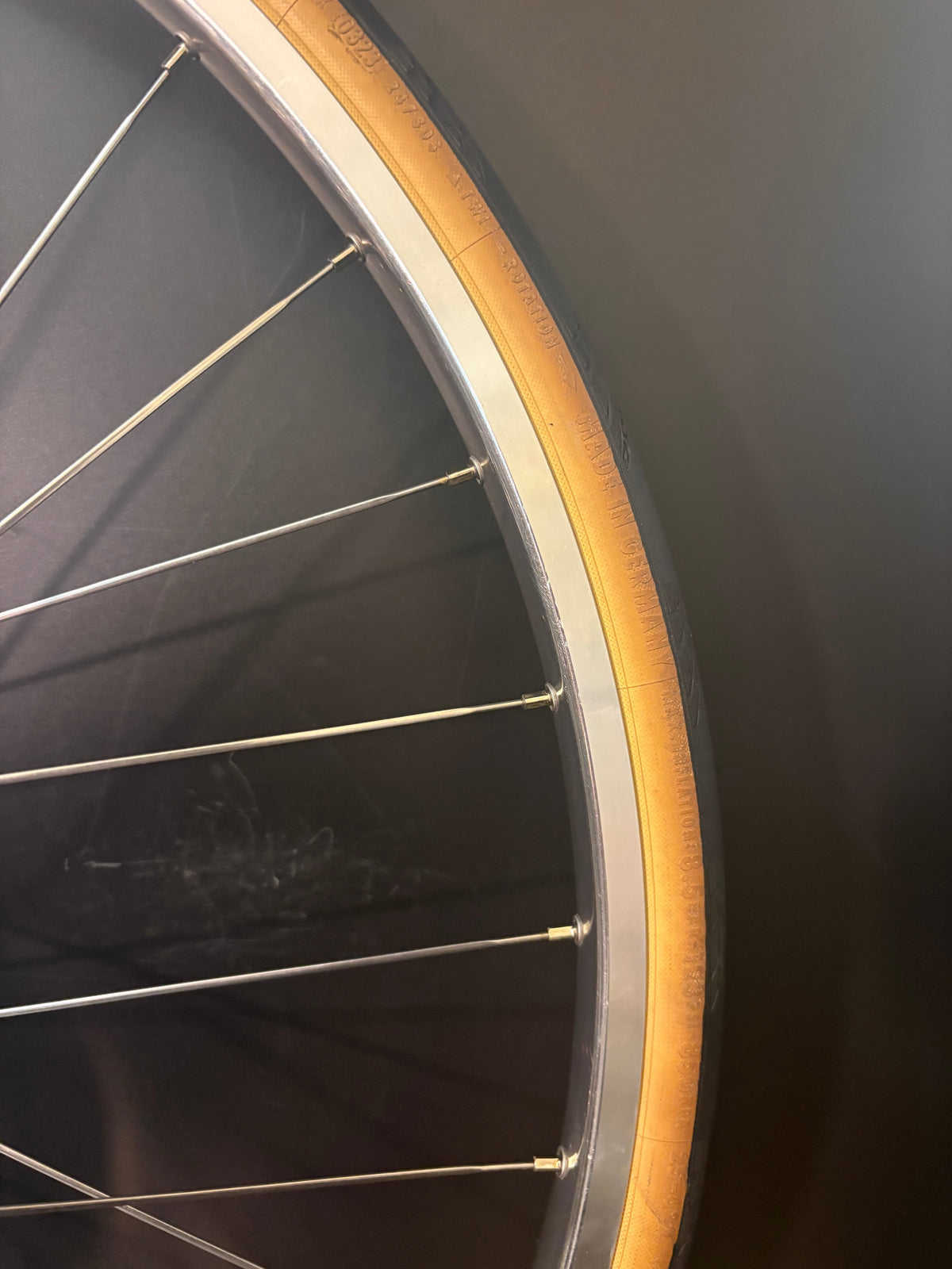 H Plus Son Tb14 / Dura Ace 7600 Wheelset Silver 32h