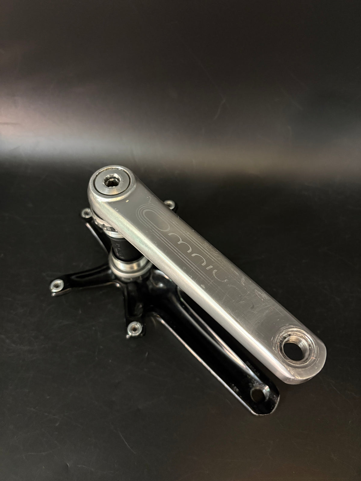 Sram Omnium Cranks Black/Silver 165mm
