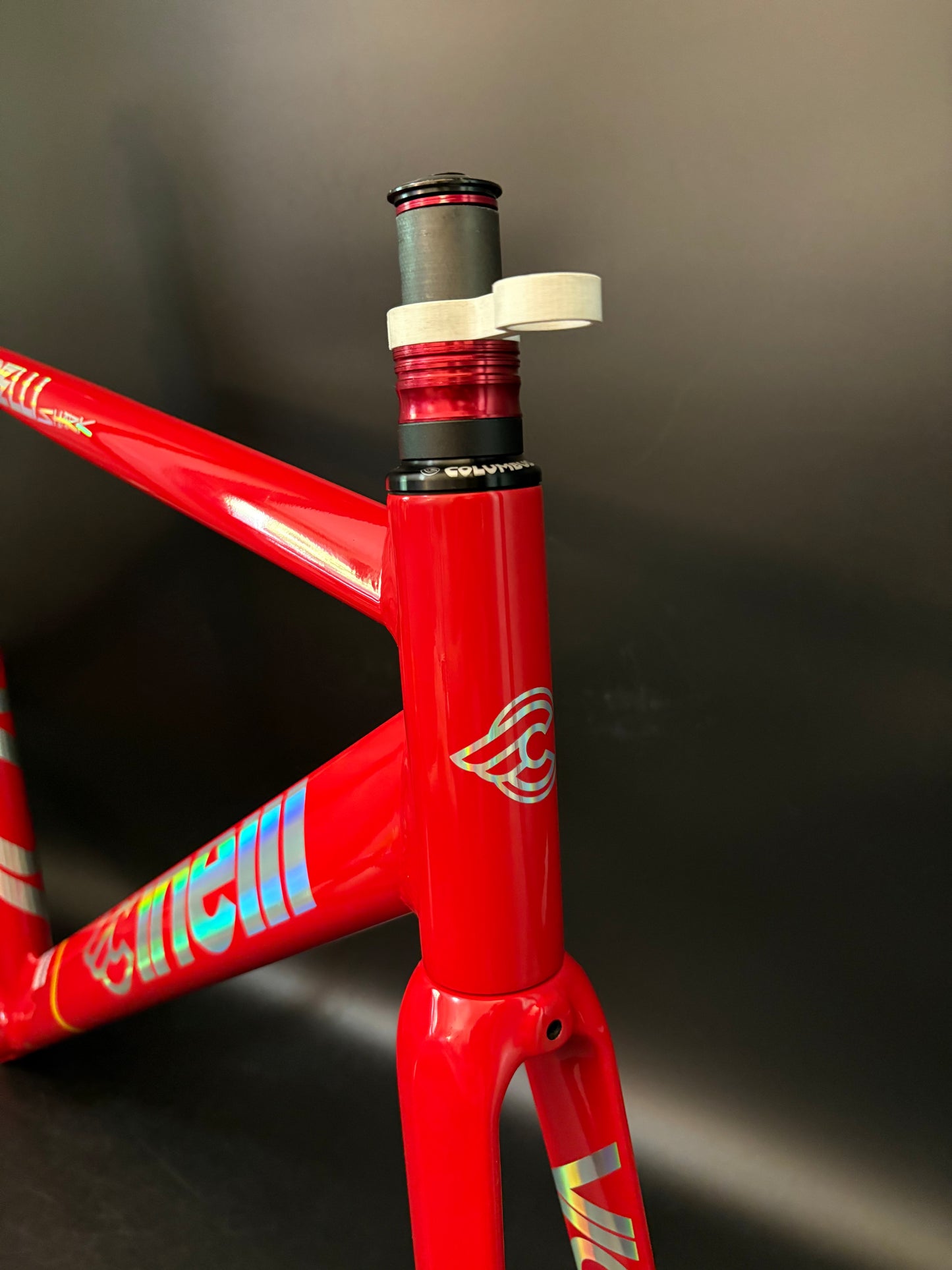 Cinelli Vigorelli Shark Frameset Red 54cm