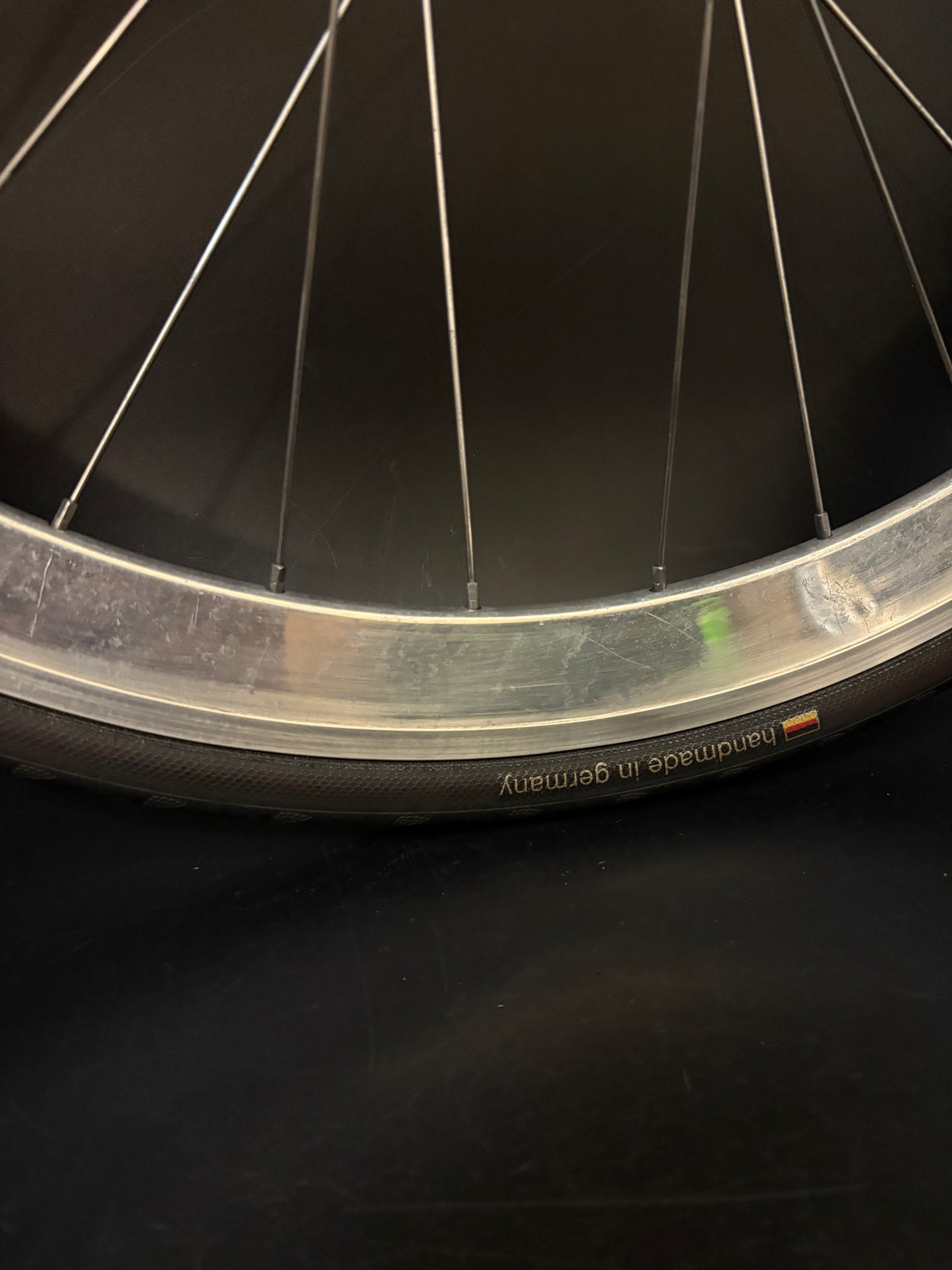 H Plus Son SL42 Silver / Velo Orange Grand Cru Wheelset 32h