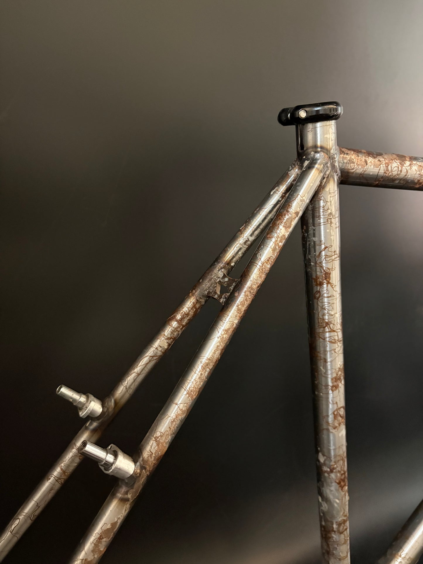 Chas’ Cinelli Mash Work Frameset Raw Prototype #1 55cm