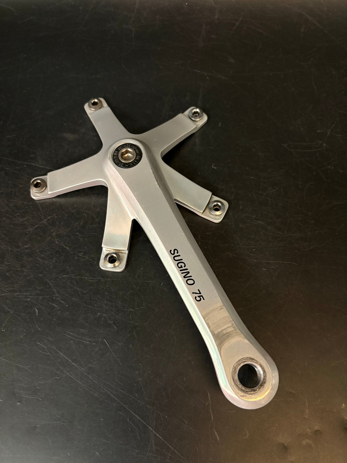 Sugino 75 Cranks Silver 165mm