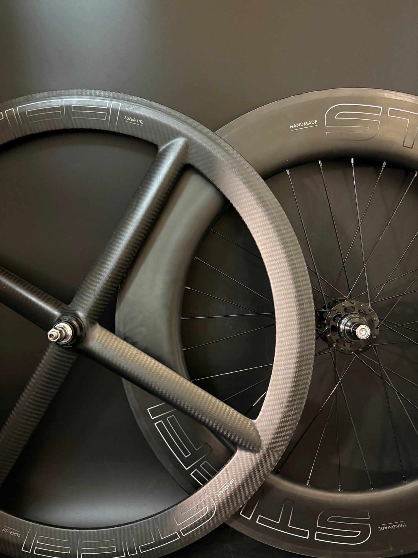 Stiffi 4 Spoke Front + 88mm Carbon Rear Wheelset 32h