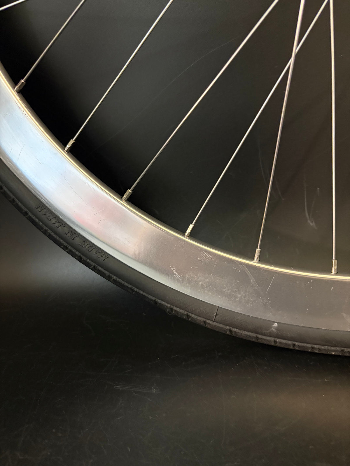H Plus Son Formation Face / Gran Compe II Rear Wheel Silver 32h