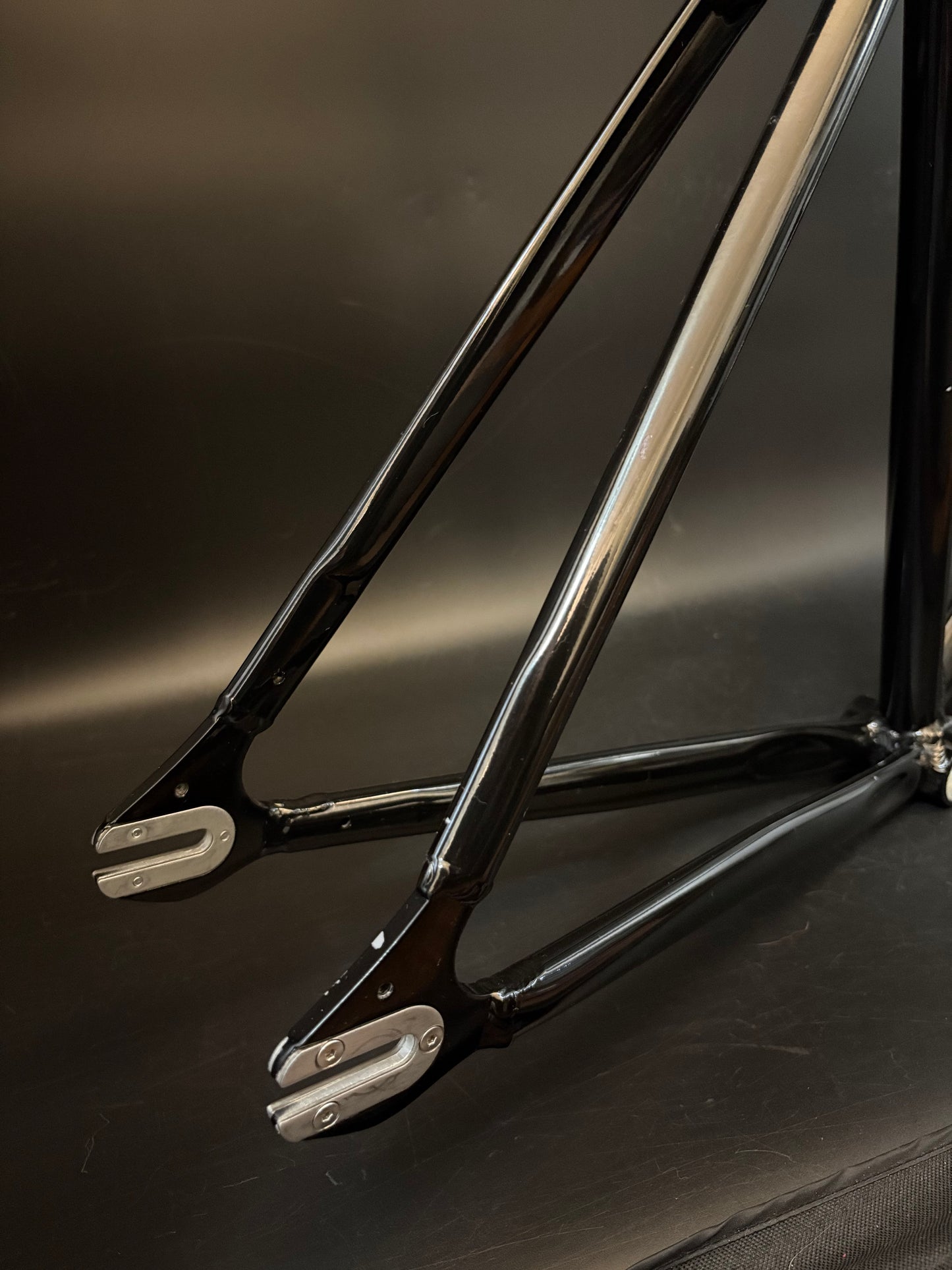 State Bicycle Black Label Frameset Black/Silver 57cm