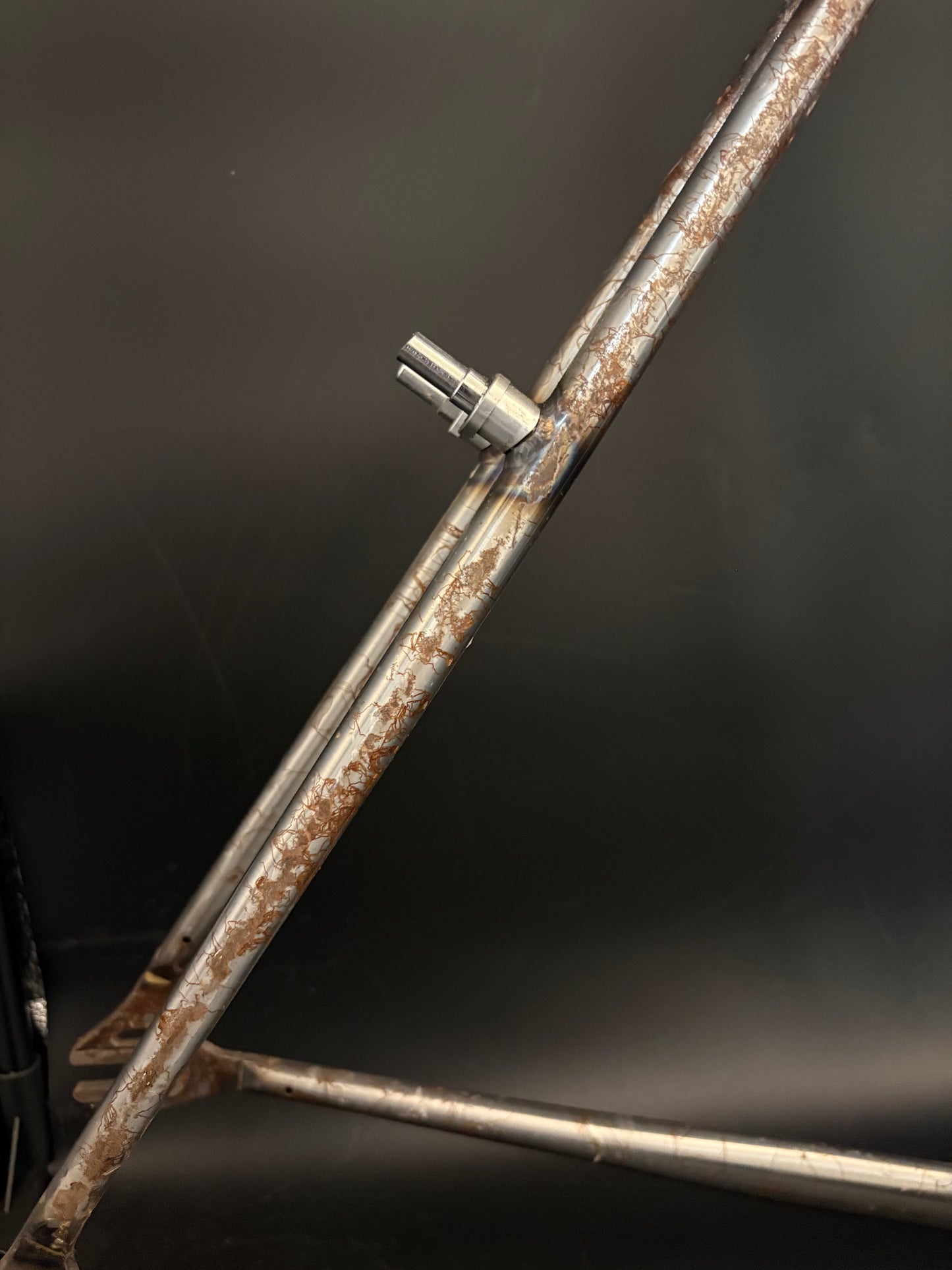 Chas’ Cinelli Mash Work Frameset Raw Prototype #1 55cm