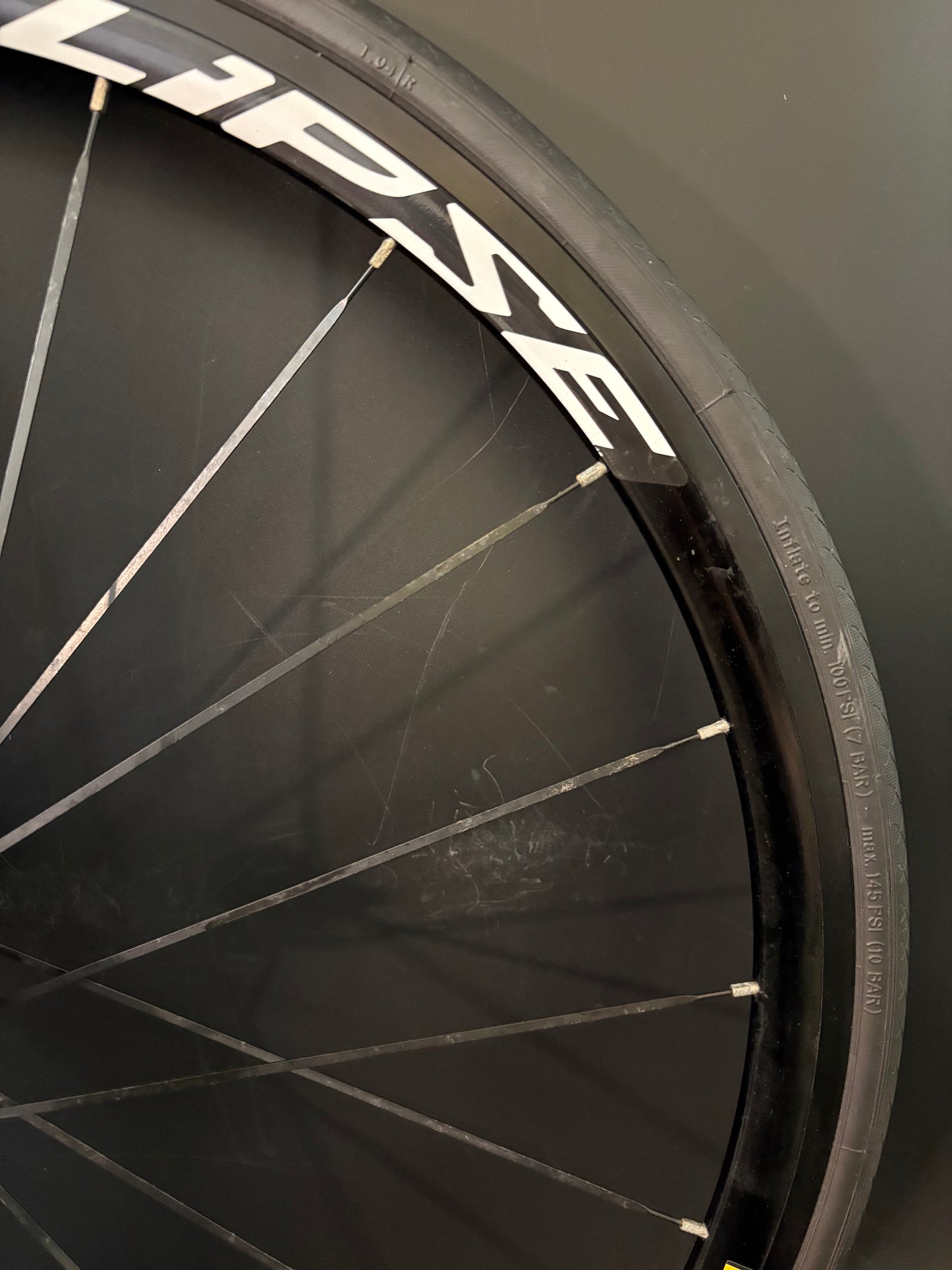 Mavic Ellipse Wheelset Black 20h