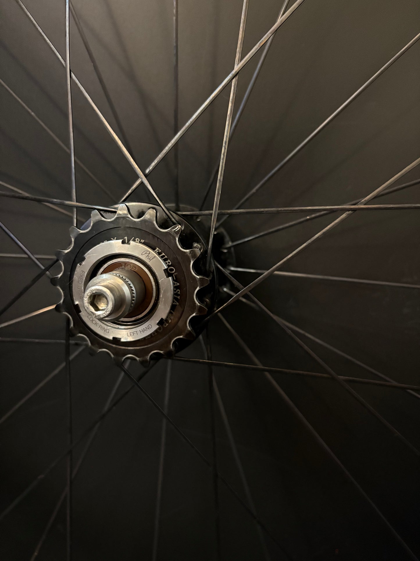 Velocity B43 Black / Phil Wood Wheelset 32h